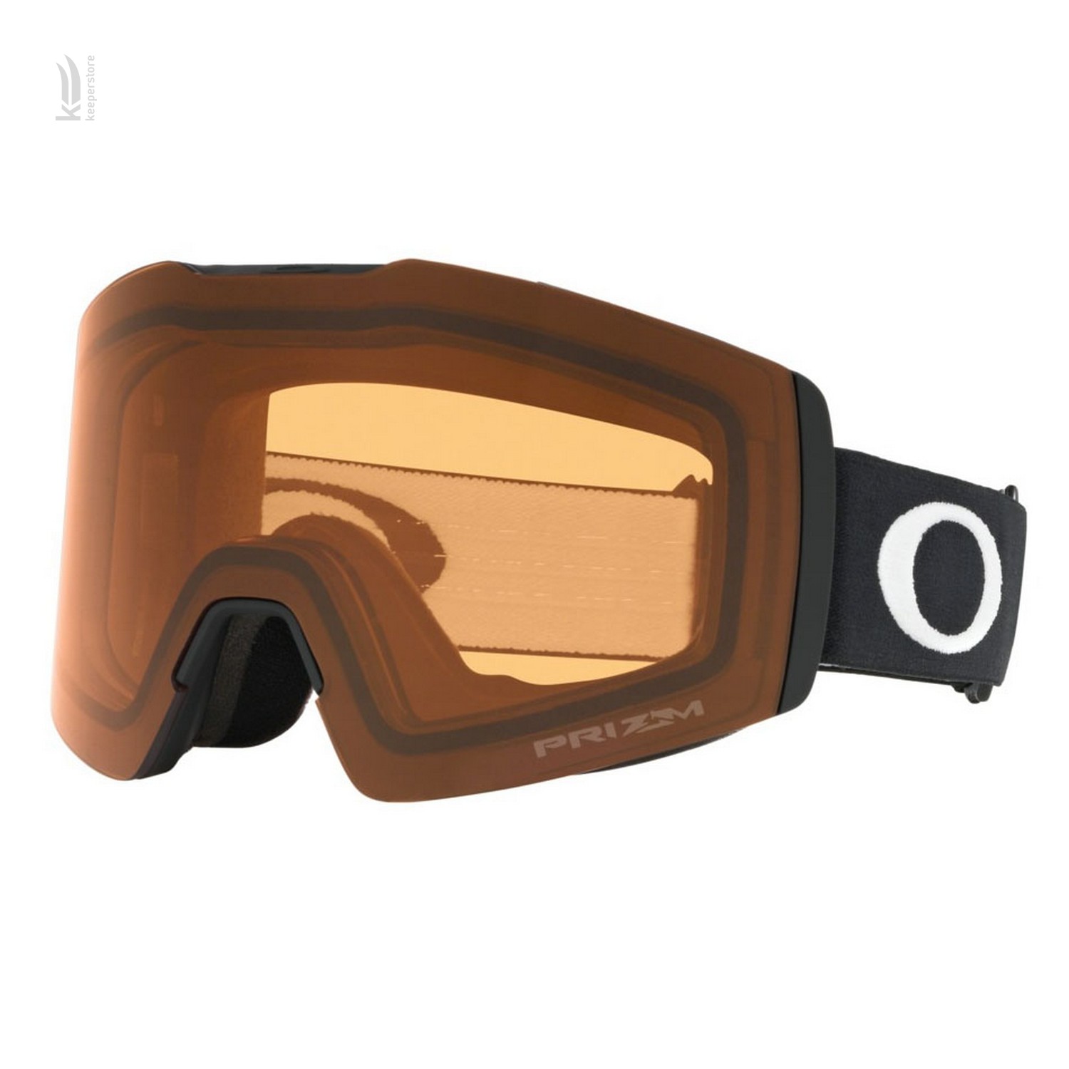 Лыжная маска с УФ защитой Oakley Fall Line XM Matte Black / Prizm Persimmon