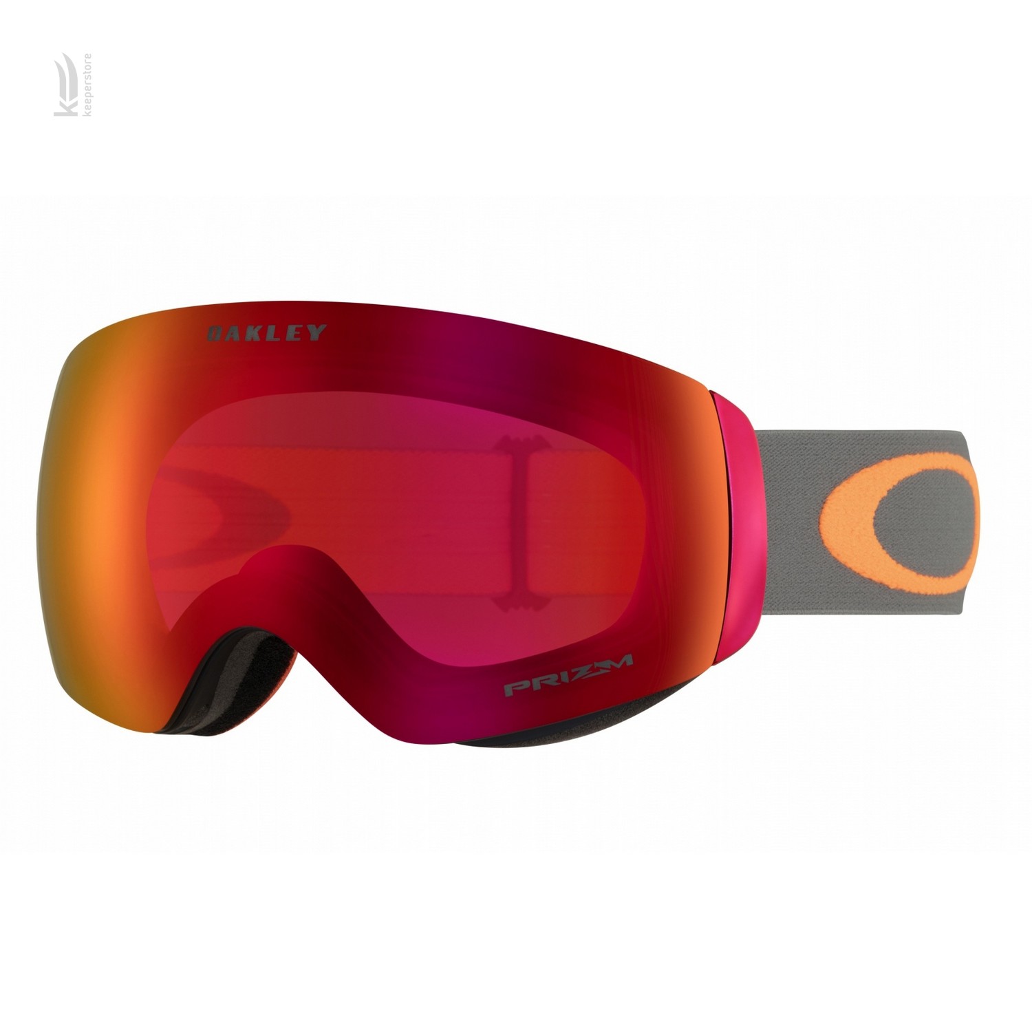 Гірськолижні маски зі змінними лінзами Oakley Flight Deck XM Dark Brush Orange / Prizm Snow Torch Iridium