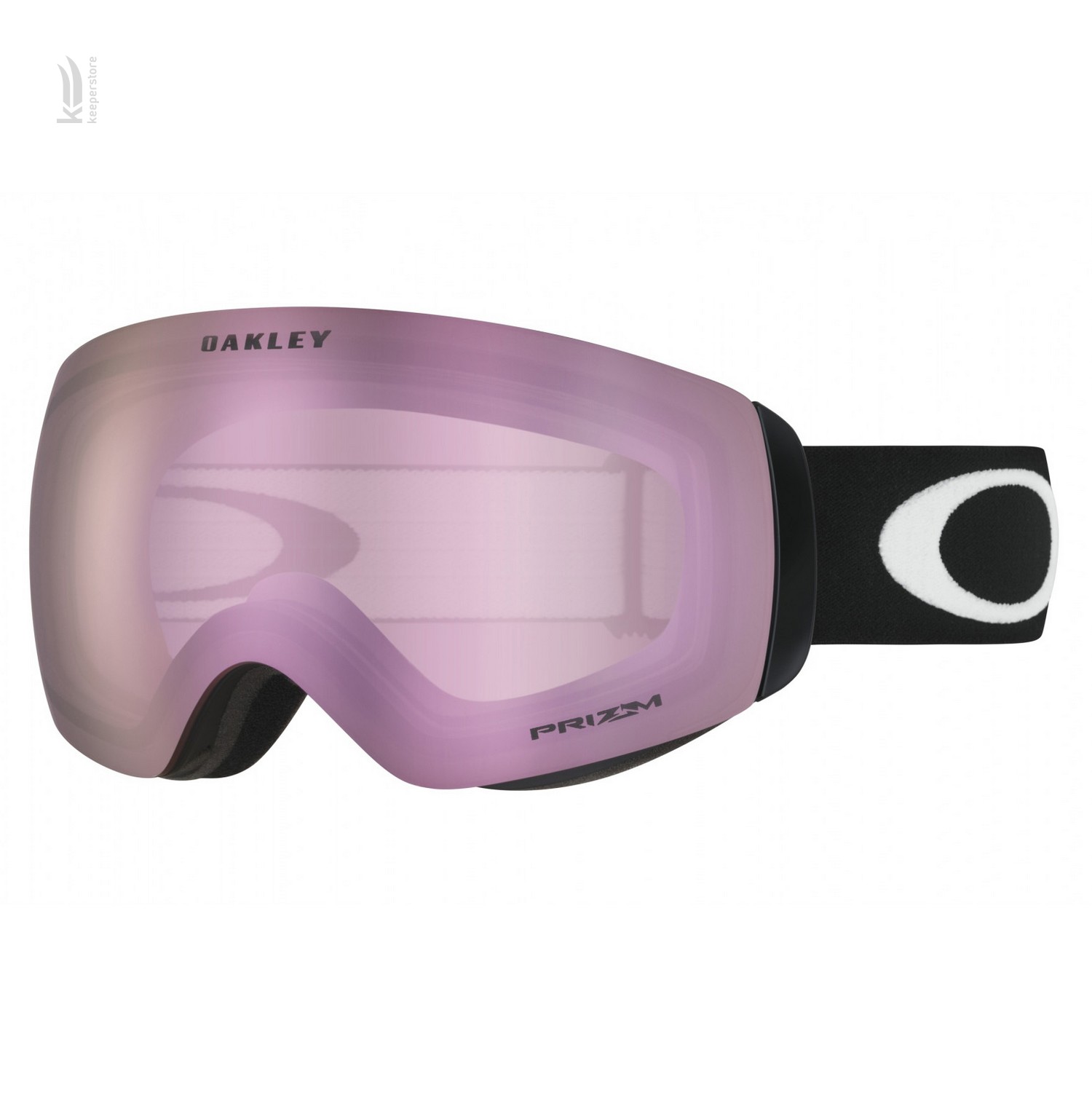 Лыжная маска для пасмурной погоды Oakley Flight Deck XM Matte Black / Prizm Hi Pink Iridium