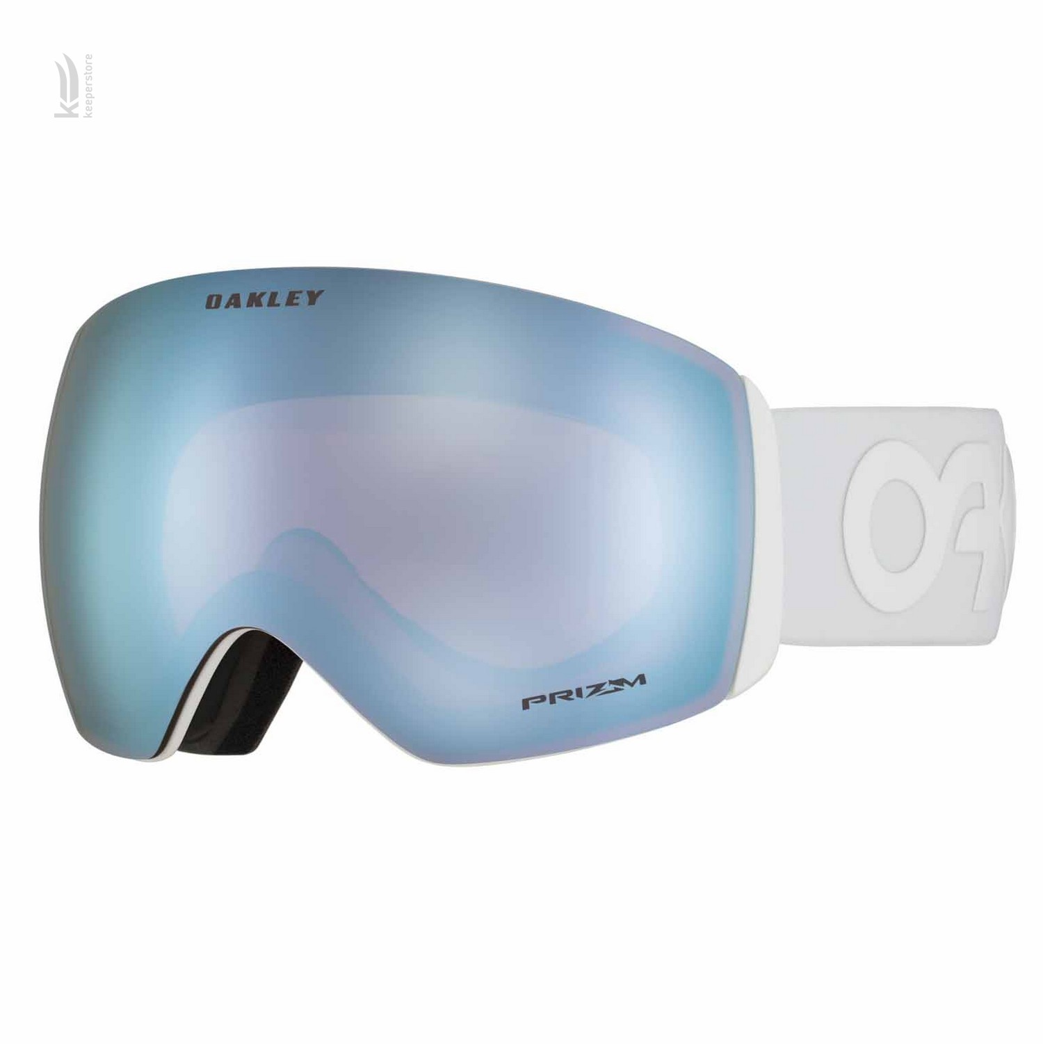Лыжная маска с УФ защитой Oakley Flight Deck Factory Pilot Whiteout / Prizm Snow Sapphire Iridium