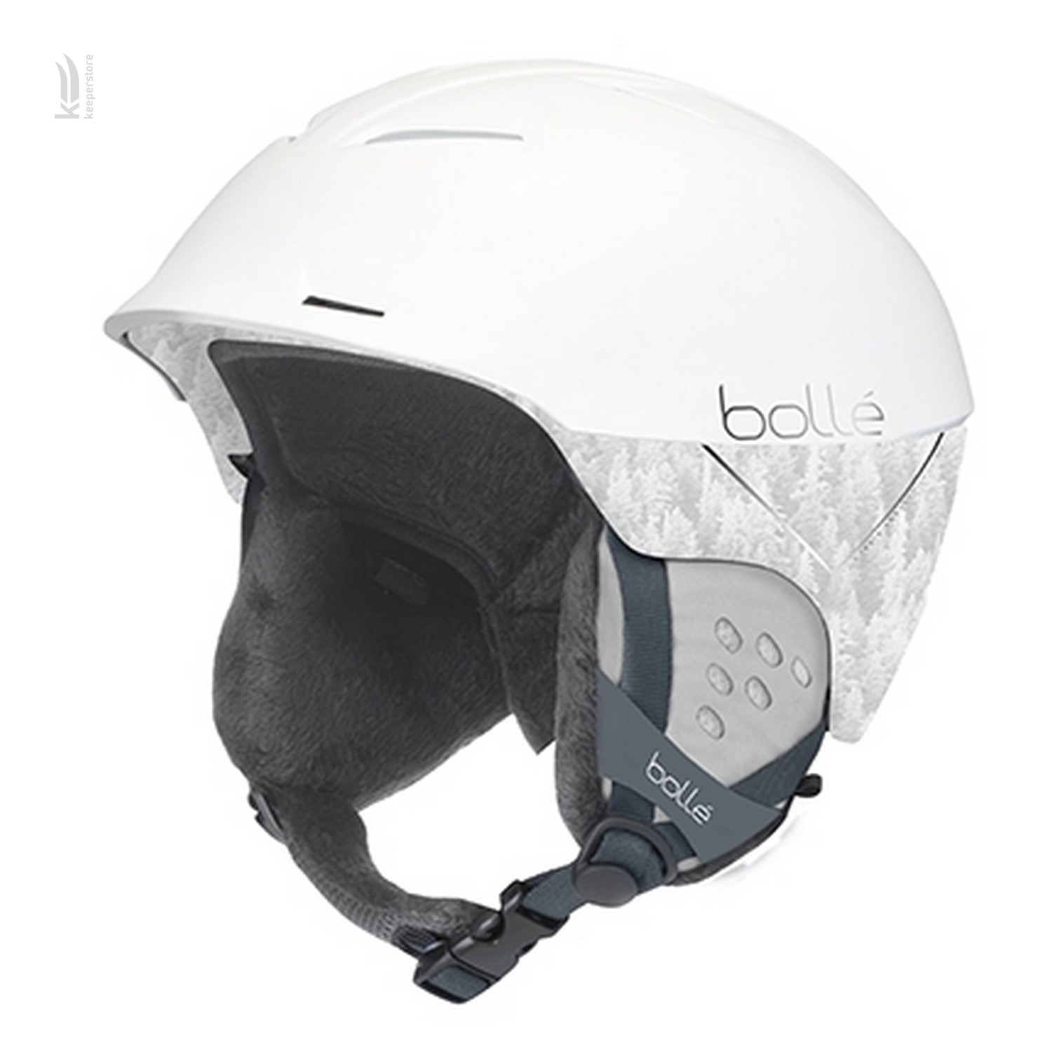 Женский защитный шлем Bolle Synergy Matte White Forest (L)