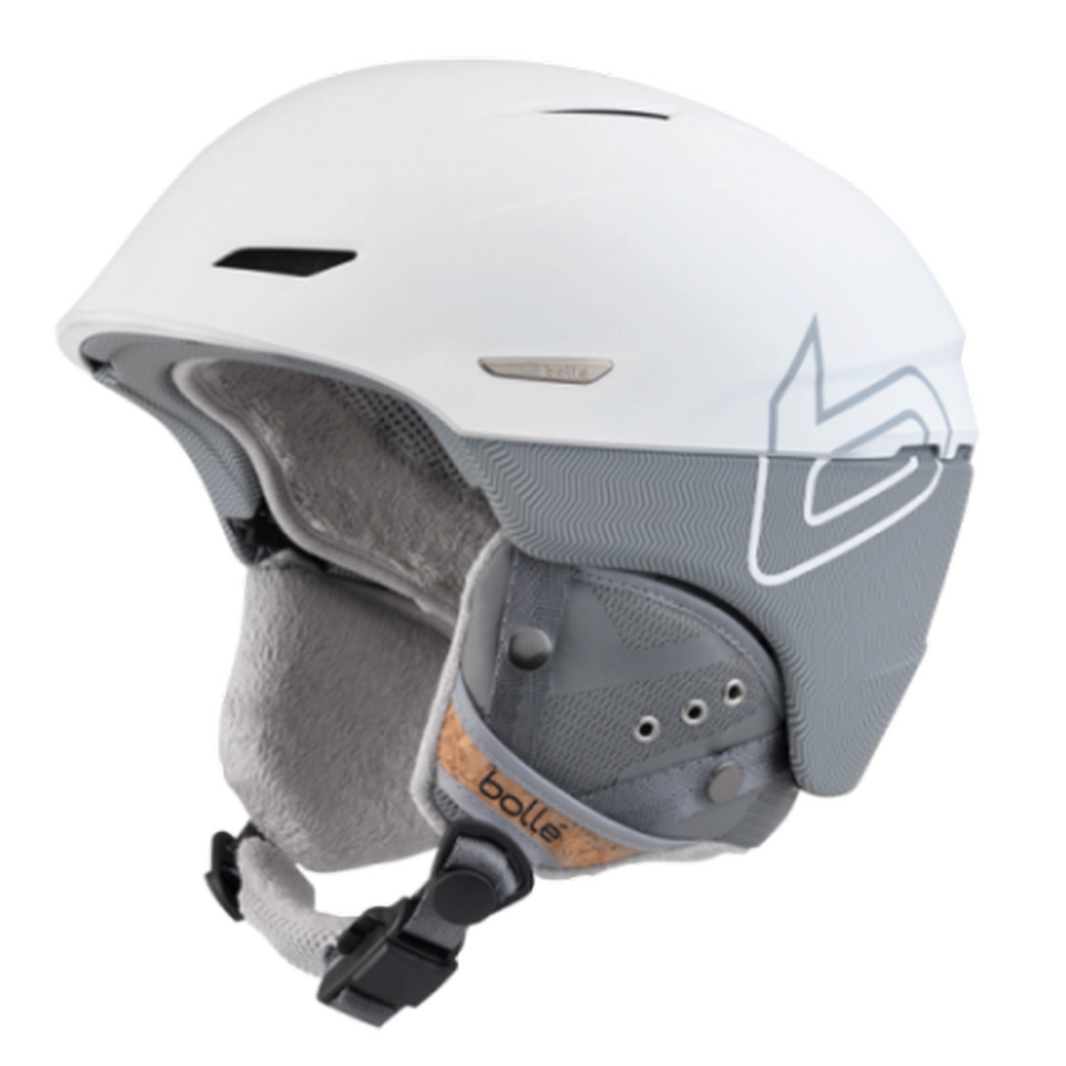Шлем для сноубординга Bolle Millenium Soft White/Grey Knit