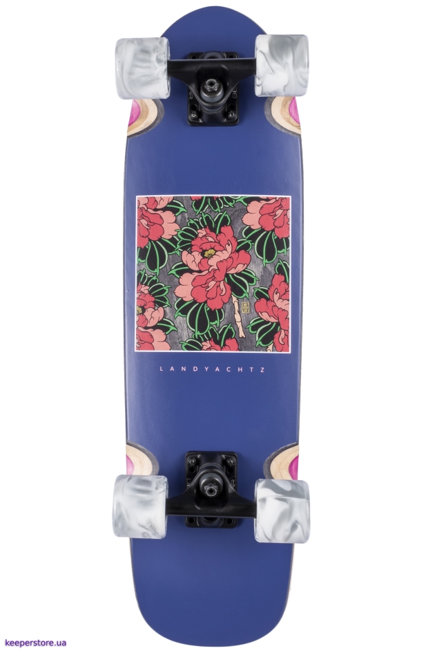 landyachtz dinghy hibiscus