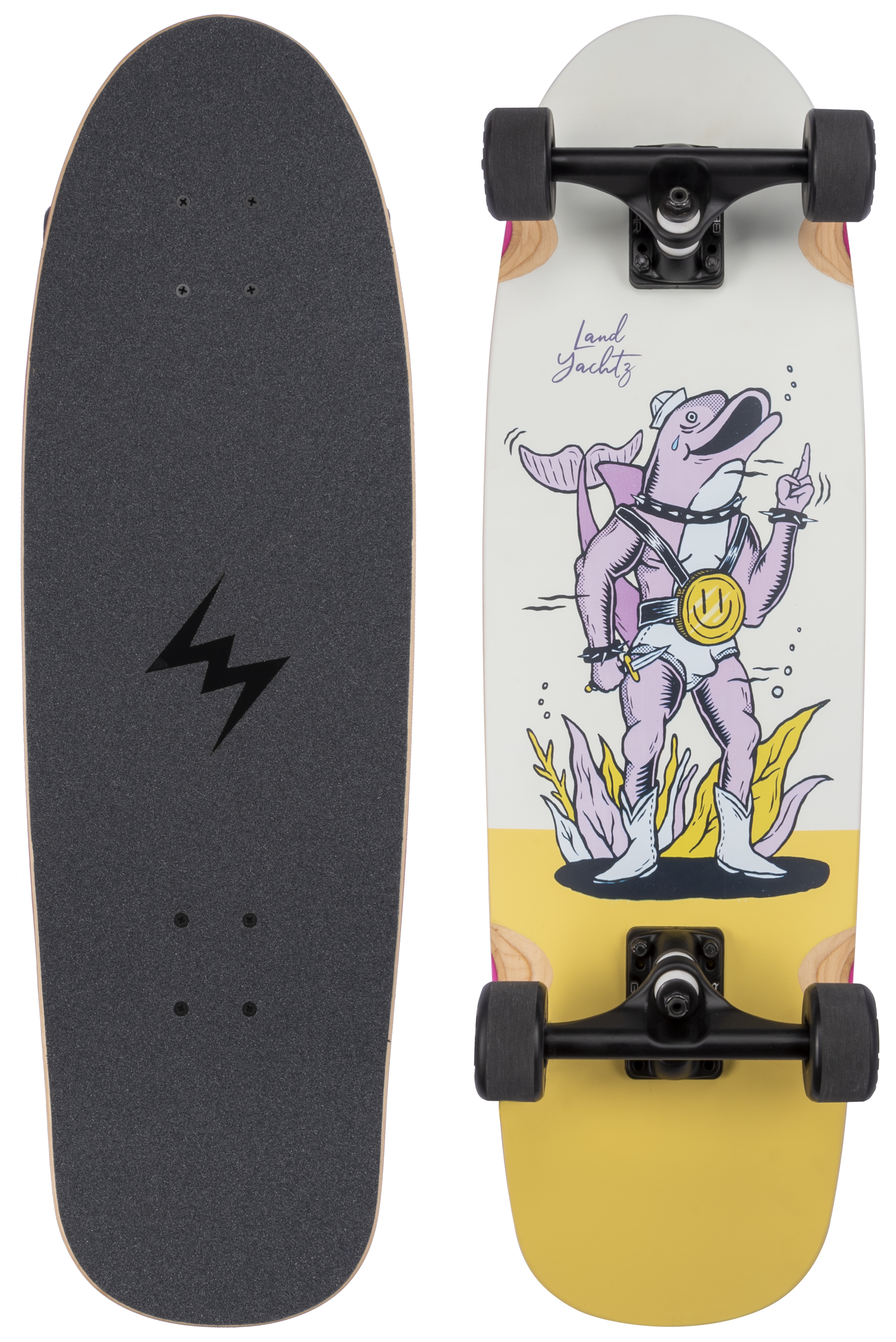 Landyachtz Tugboat Flippy - фото 5 Лонгборд Landyachtz Tugboat Flippy отзывы - изображения 5