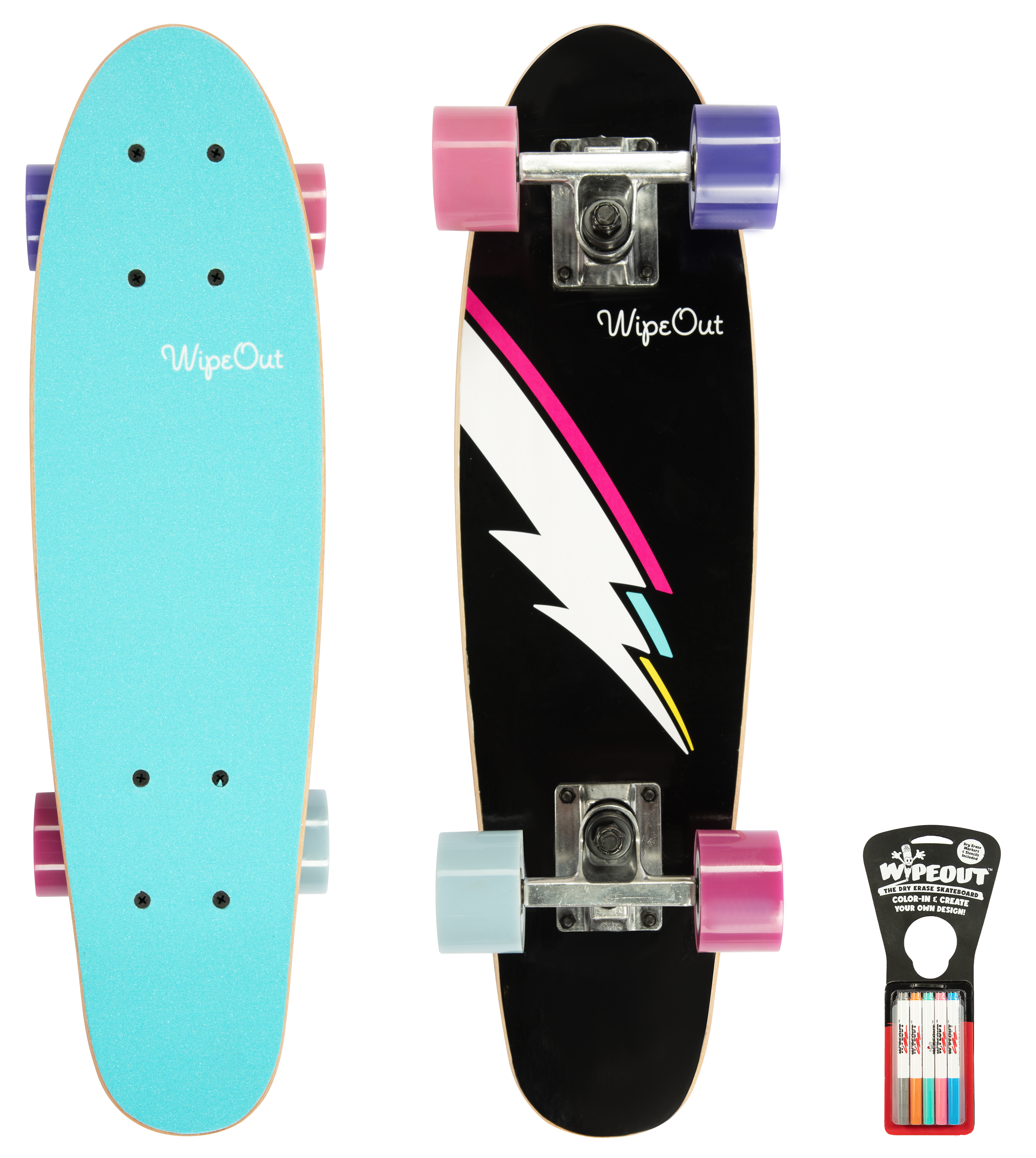 Ціна круїзер Wipeout Skateboard Lighting Bolt в Маріуполі