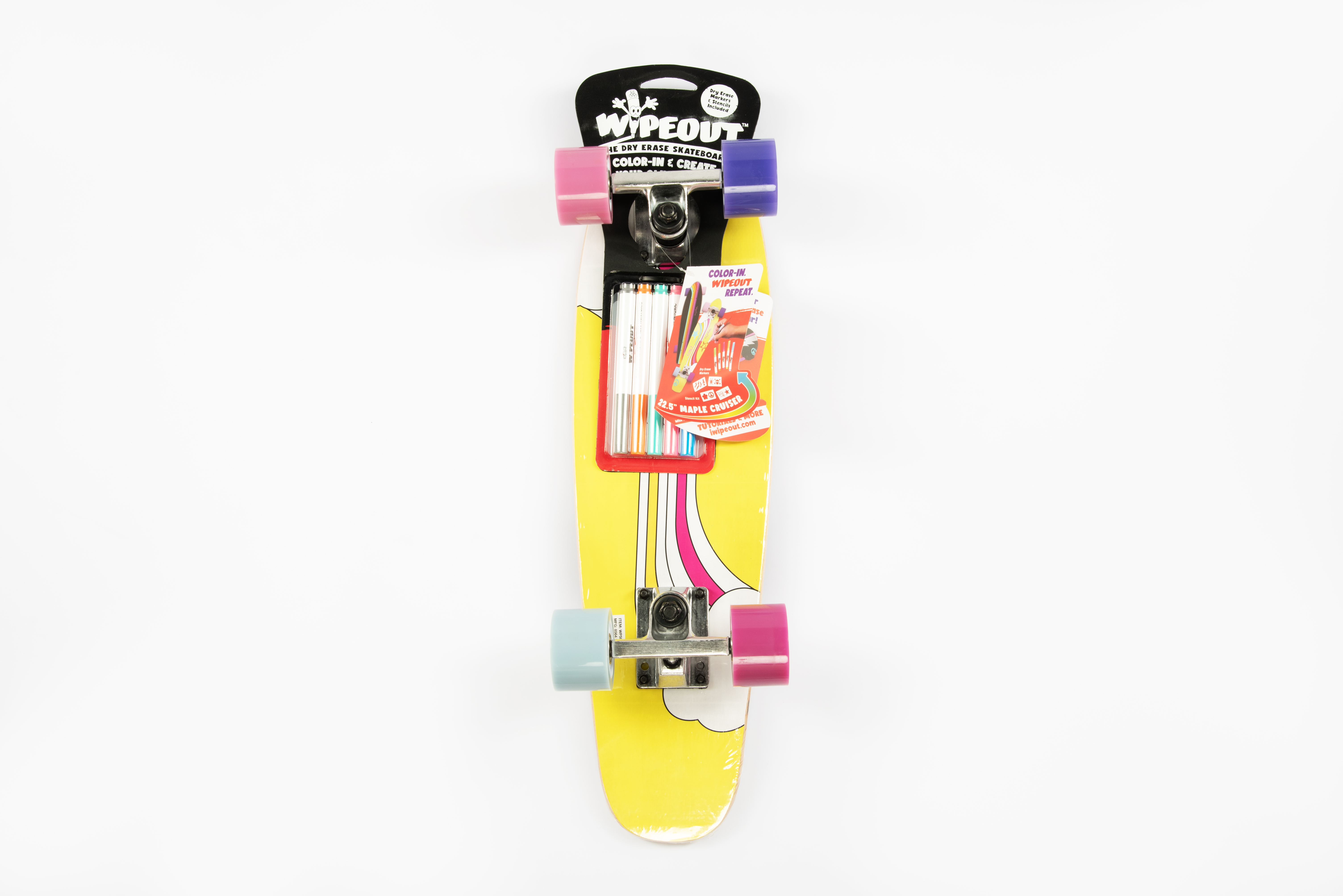 Wipeout Skateboard Rainbow - фото 8 Круїзер Wipeout Skateboard Rainbow огляд - фото 8