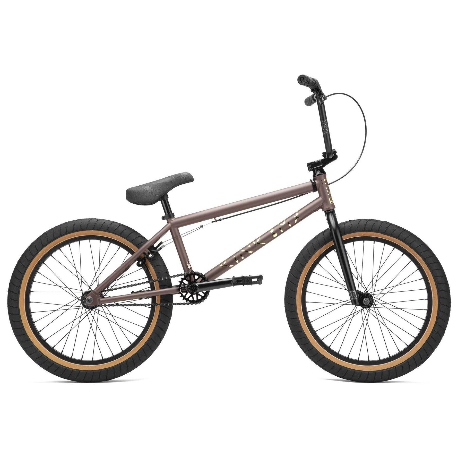 Велосипед Kink BMX Launch 2021 коричневый