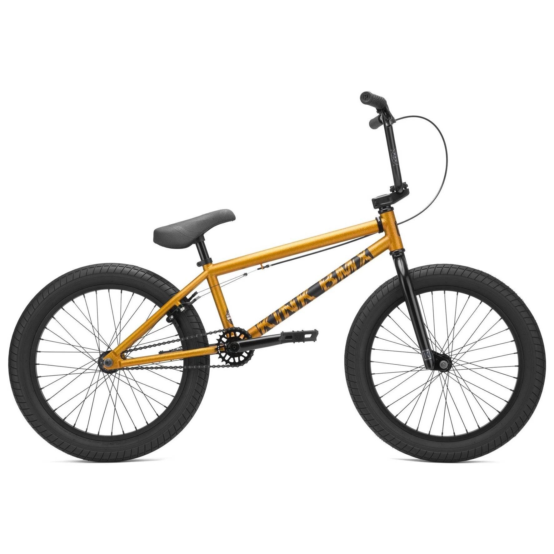 Велосипед Kink BMX Curb 2021 помаранчевый