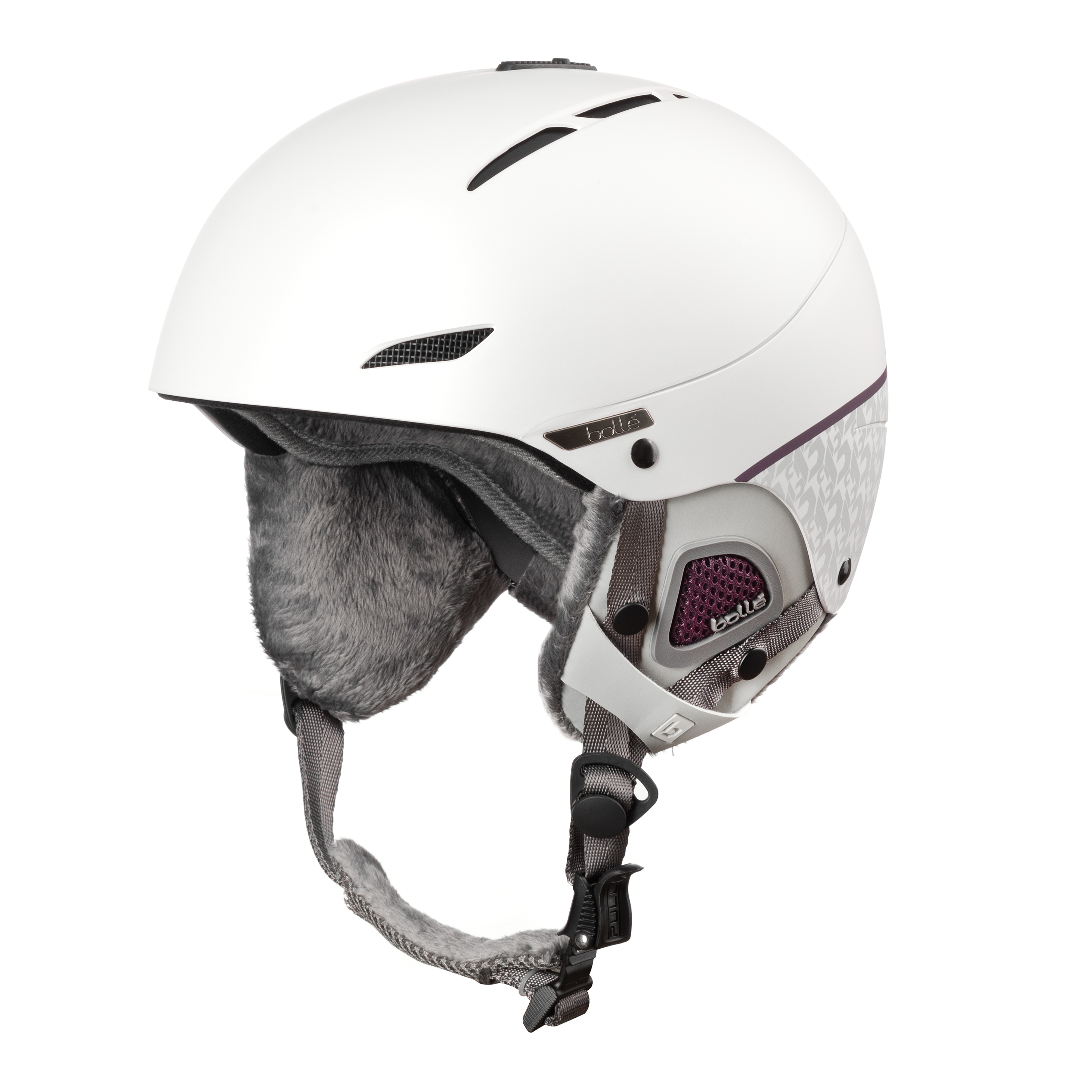Белый защитный шлем Bolle JULIET White Pearl Matte (S)