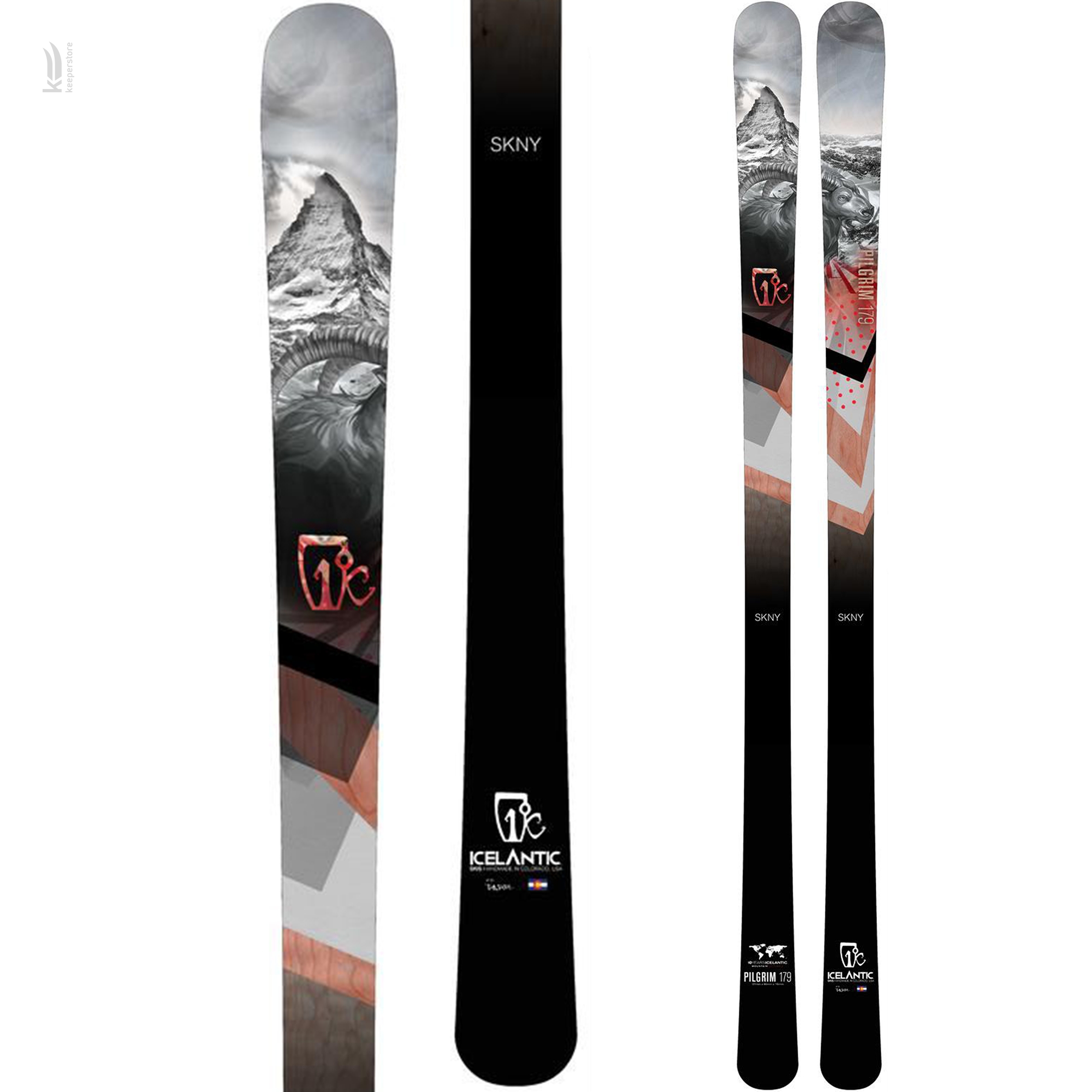 Лыжи для подготовленного склона Icelantic Pilgrim SKNY 2015/2016