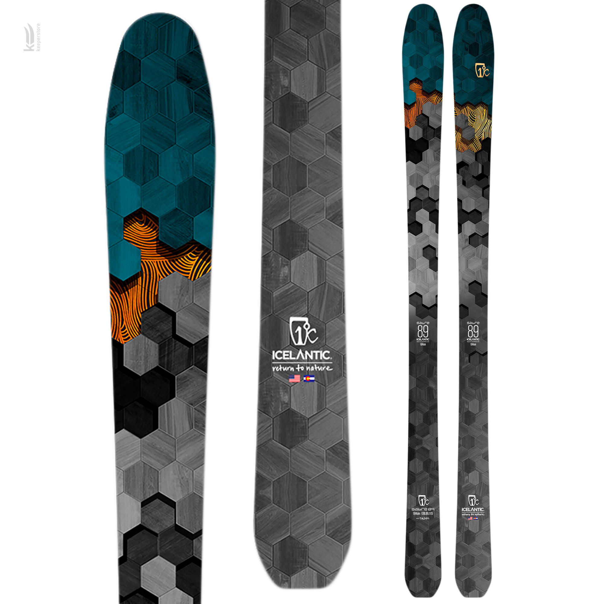 Лыжи для карвинга Icelantic Sabre 89 2020/2021