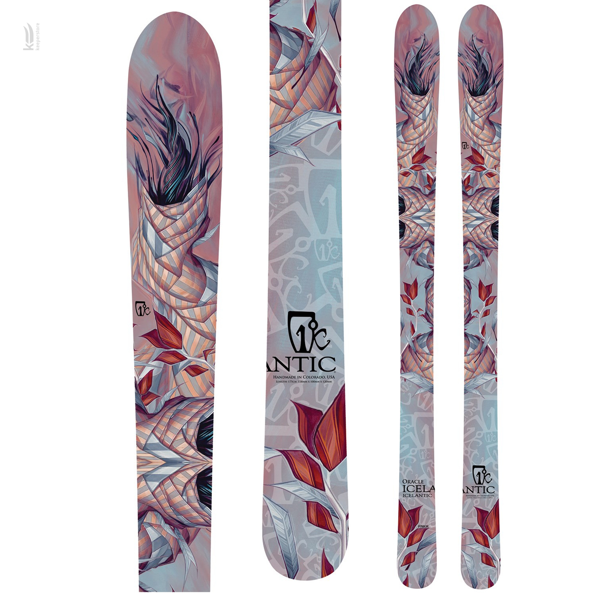 Характеристики лыжи для бэккантри Icelantic Oracle 100 2012/2013 175cm