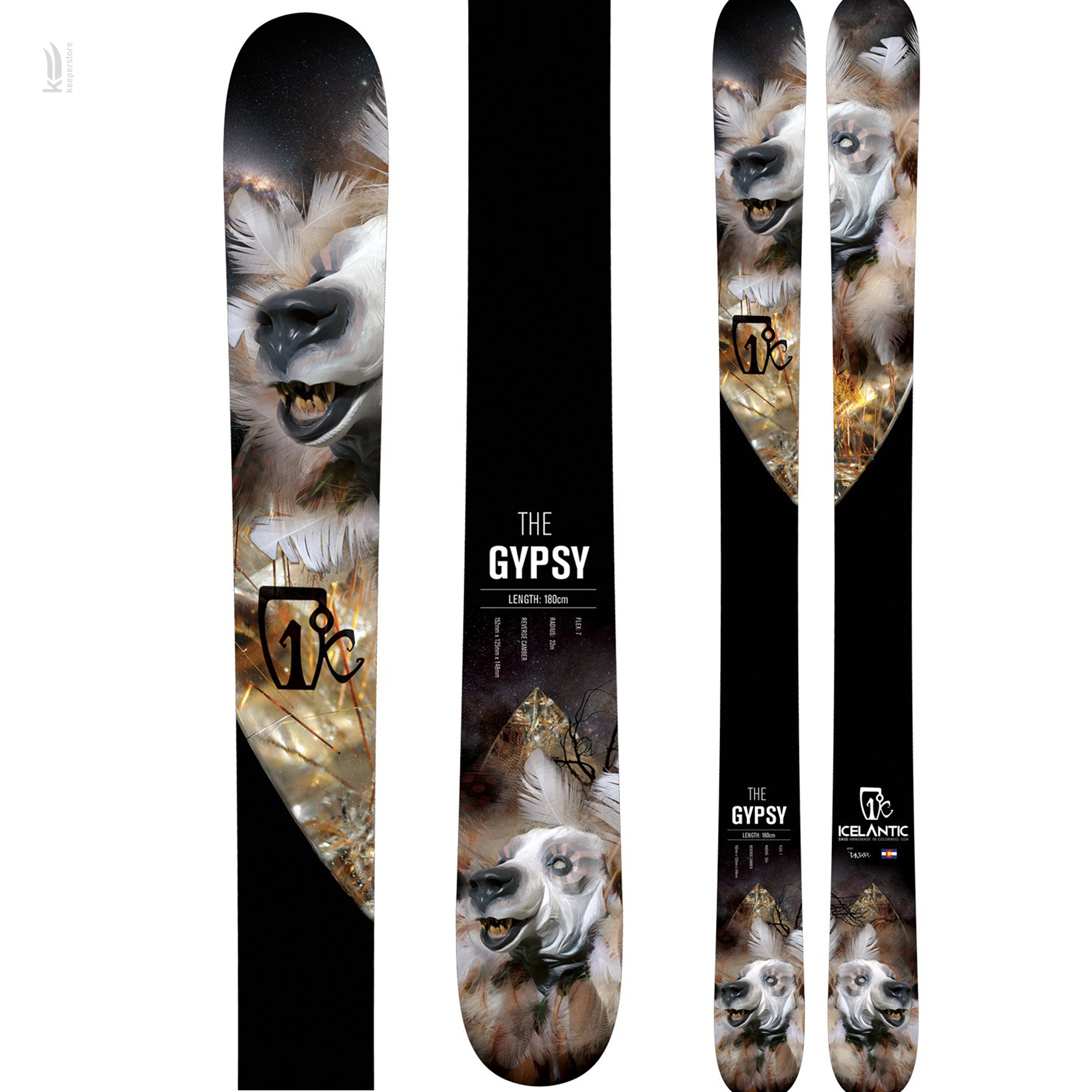 Лыжи для фрирайда Icelantic Gypsy 2014/2015 180cm