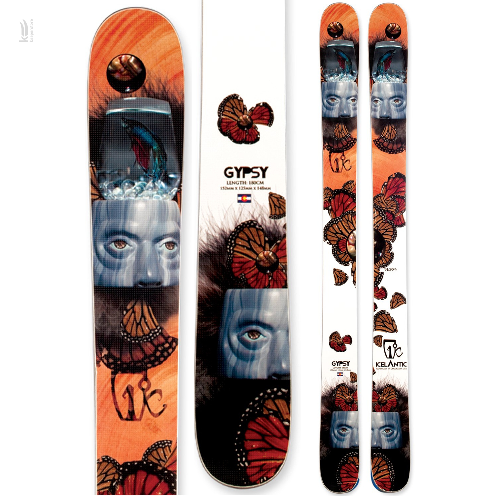 Лыжи для фрирайда Icelantic Gypsy 2013/2014 190cm