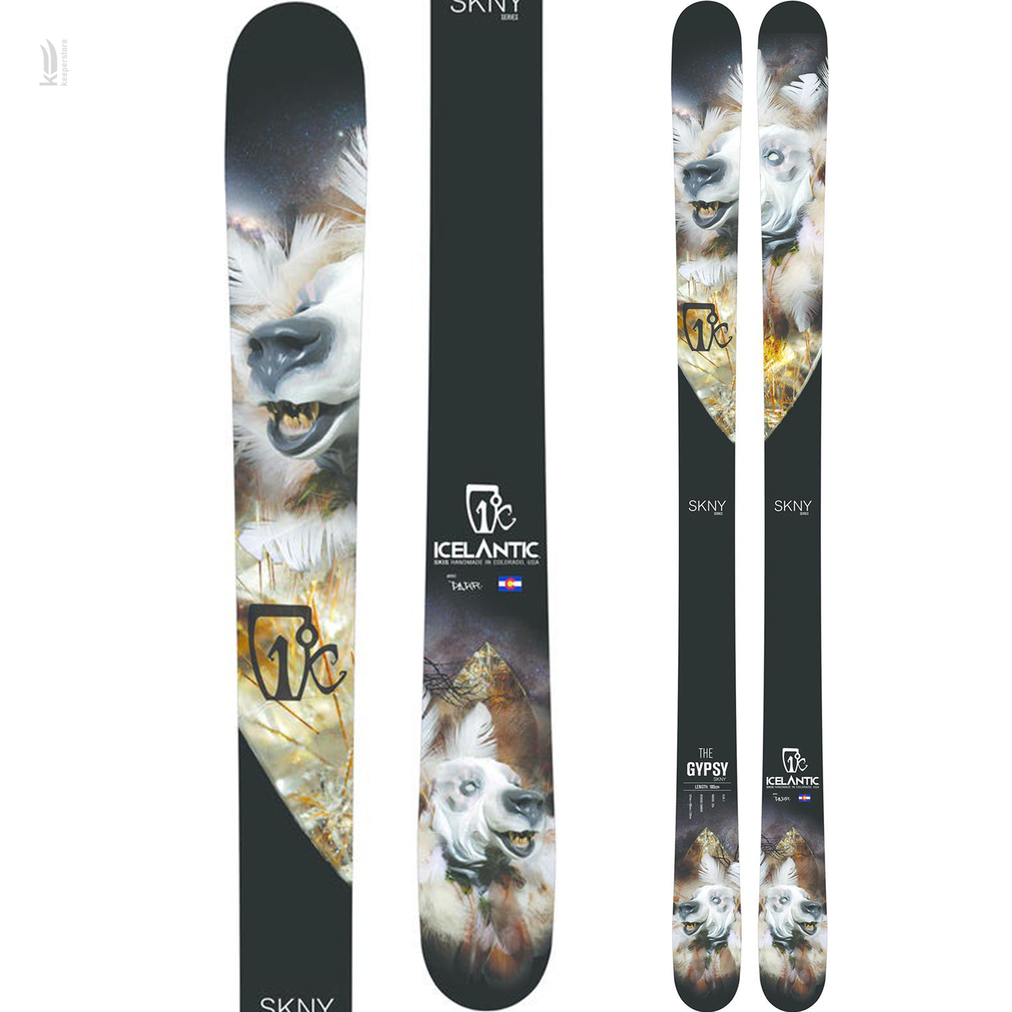Лыжи твин-тип Icelantic Gypsy SKNY 99 2014/2015 180cm