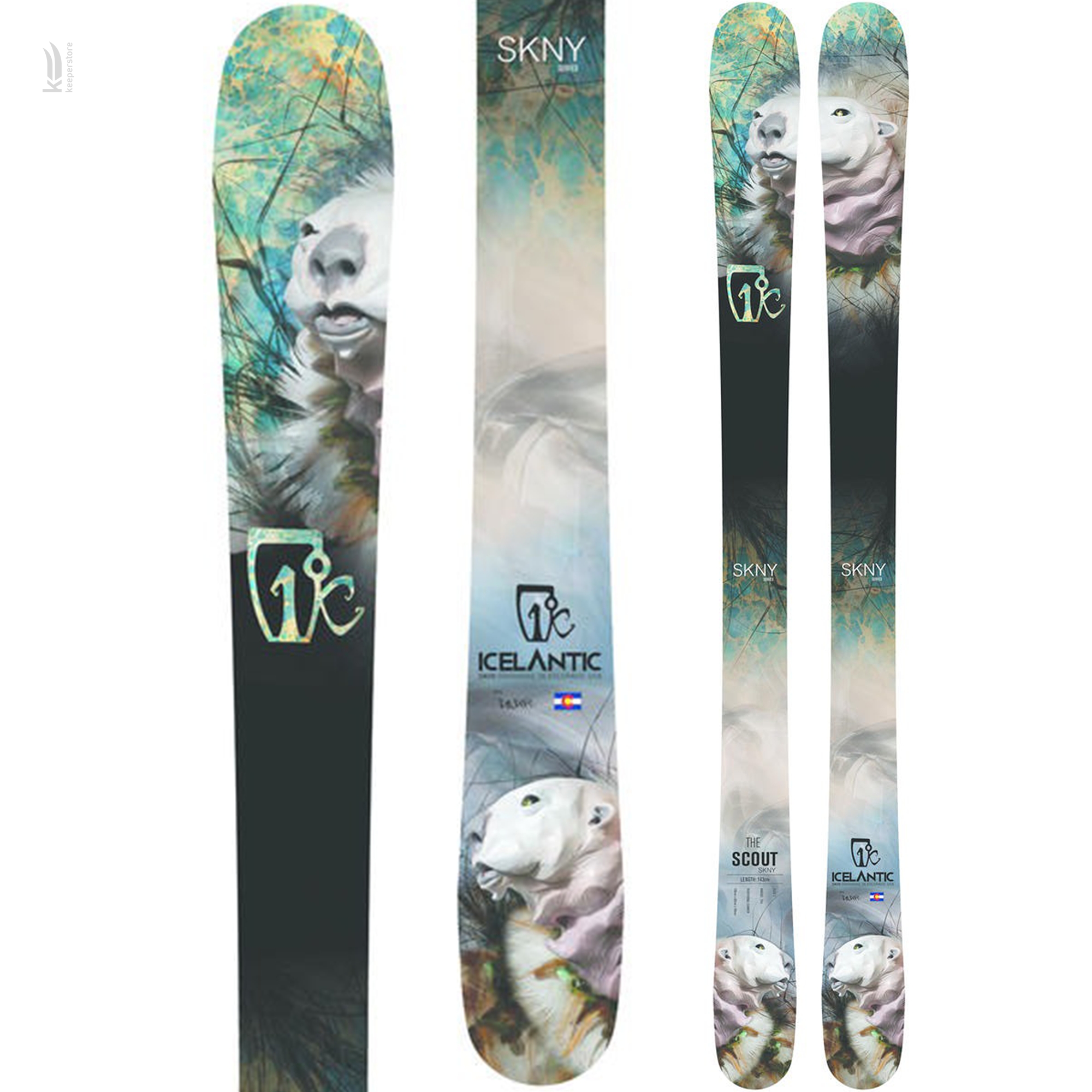 Горные лыжи Icelantic Scout SKNY 2014/2015 143cm в интернет-магазине, главное фото