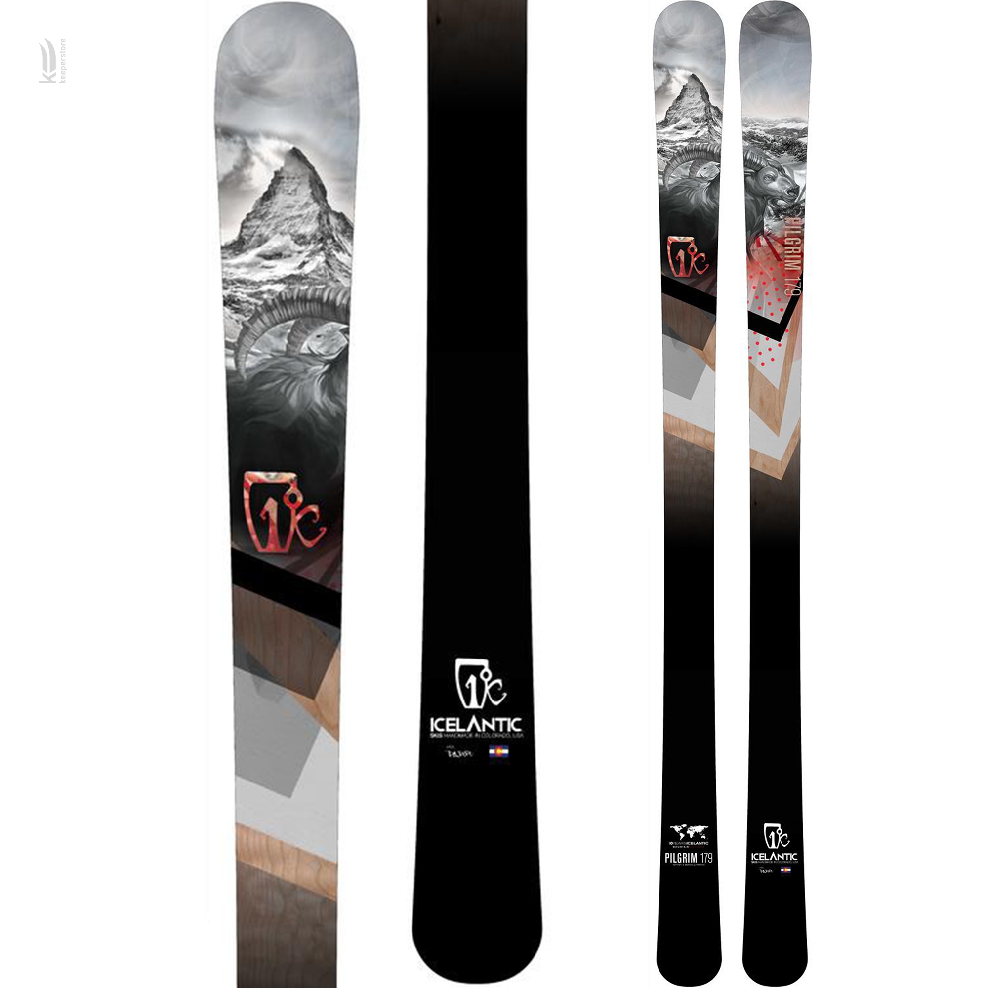 Лыжи для карвинга Icelantic Pilgrim 90 2015/2016 169cm