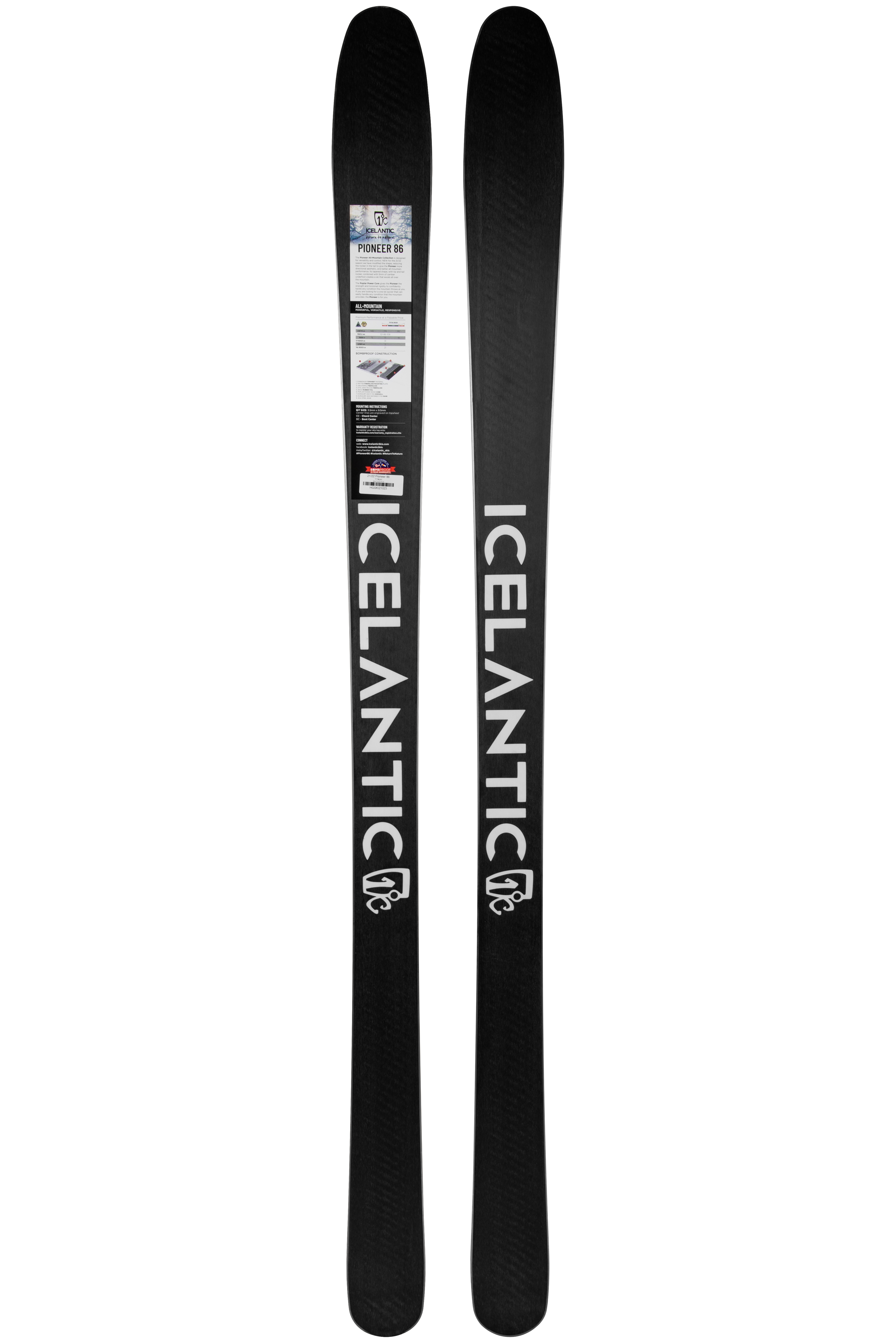 в продаже Лыжи Icelantic Pioneer 86 2021/2022 166cm - фото 3