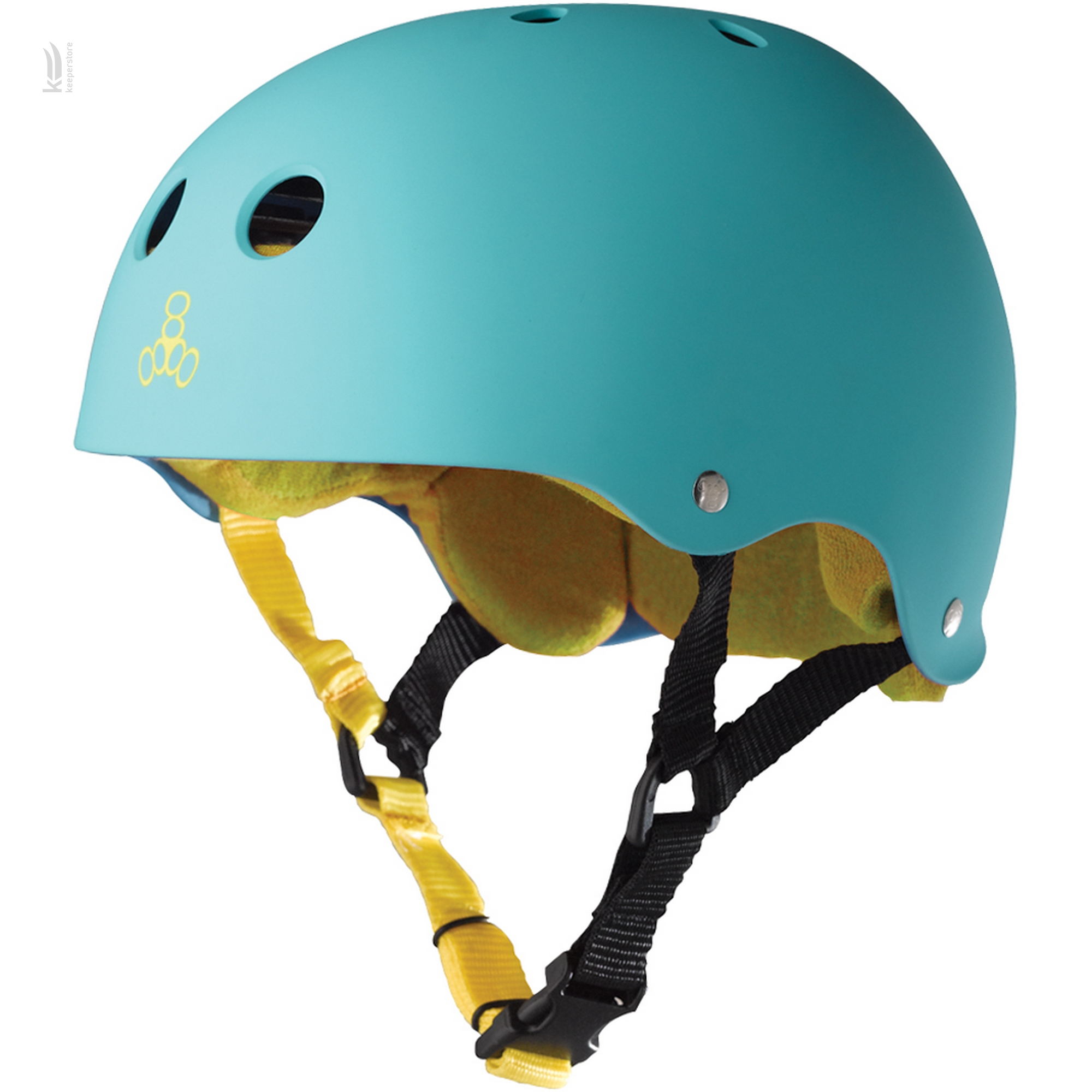 Защитный шлем для взрослых Triple8 Sweatsaver Helmet Baja Teal (M) в Киеве