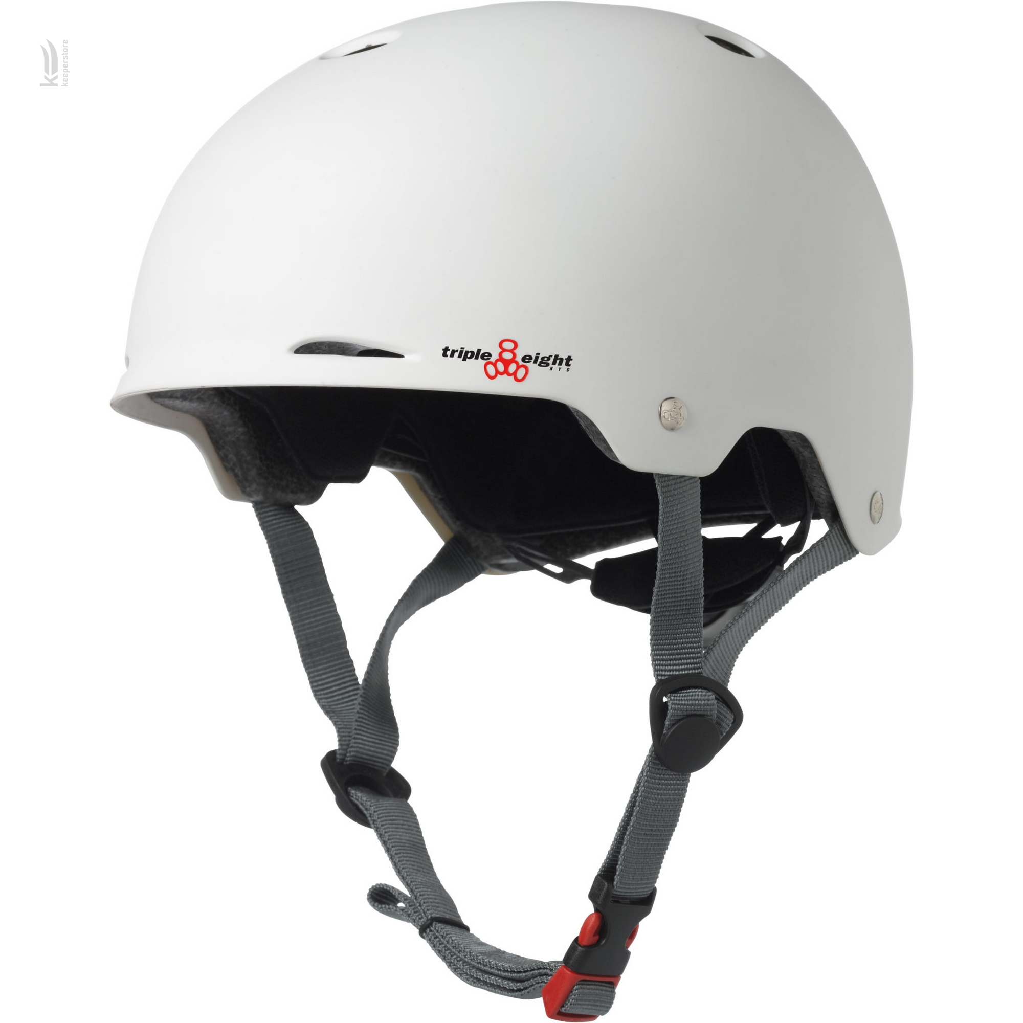 Шлем котелок для велосипеда Triple8 Gotham White Matte (S/M)