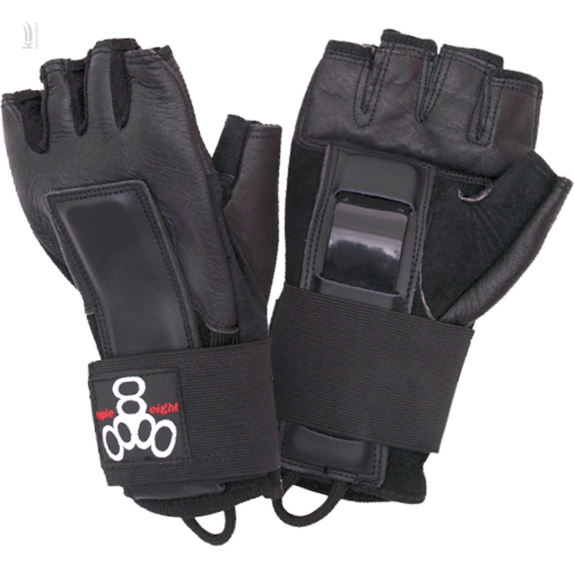 Чорний спортивний захист Triple8 Hired Hands (L)