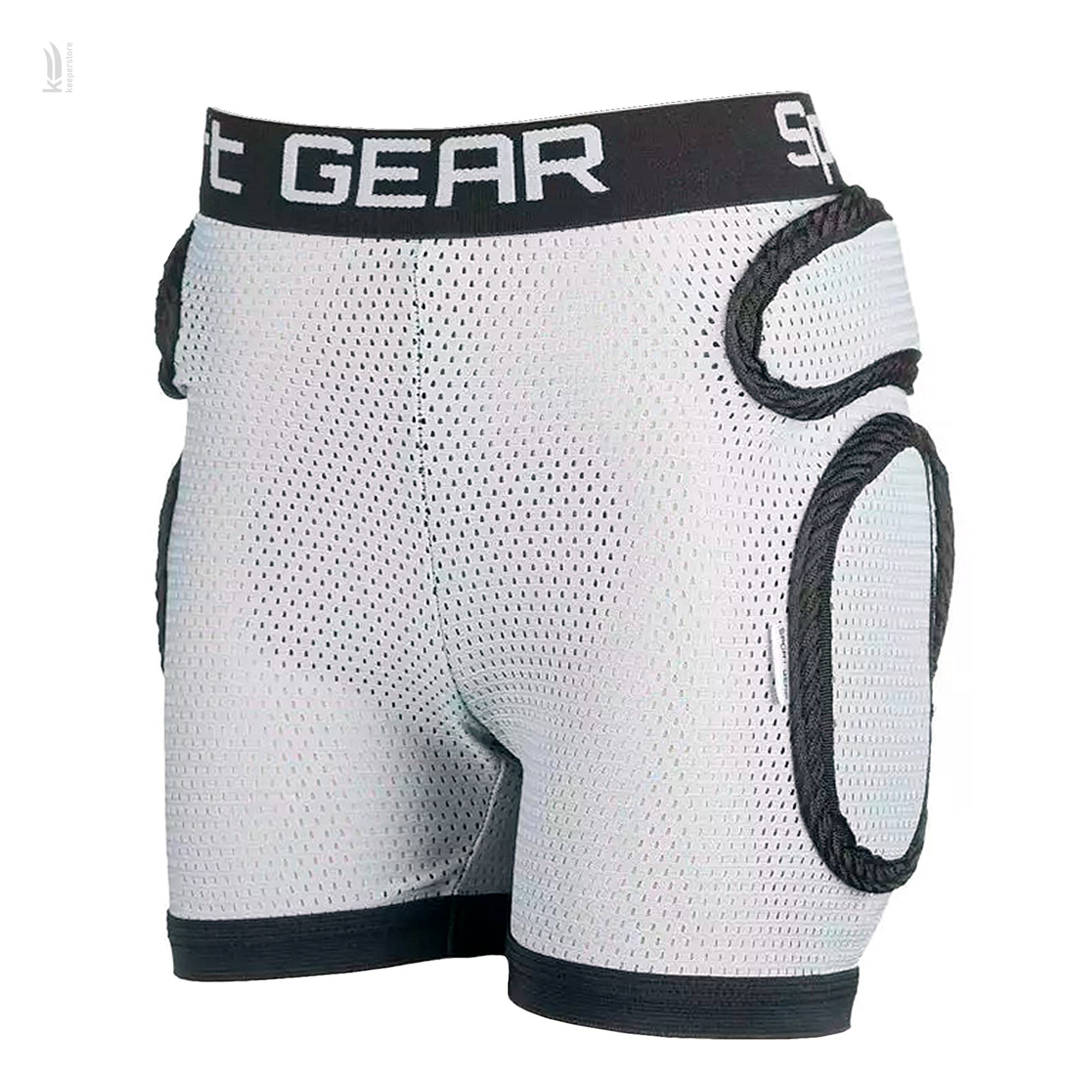 Спортивные шорты защитные Sport gear Gray (4XS)