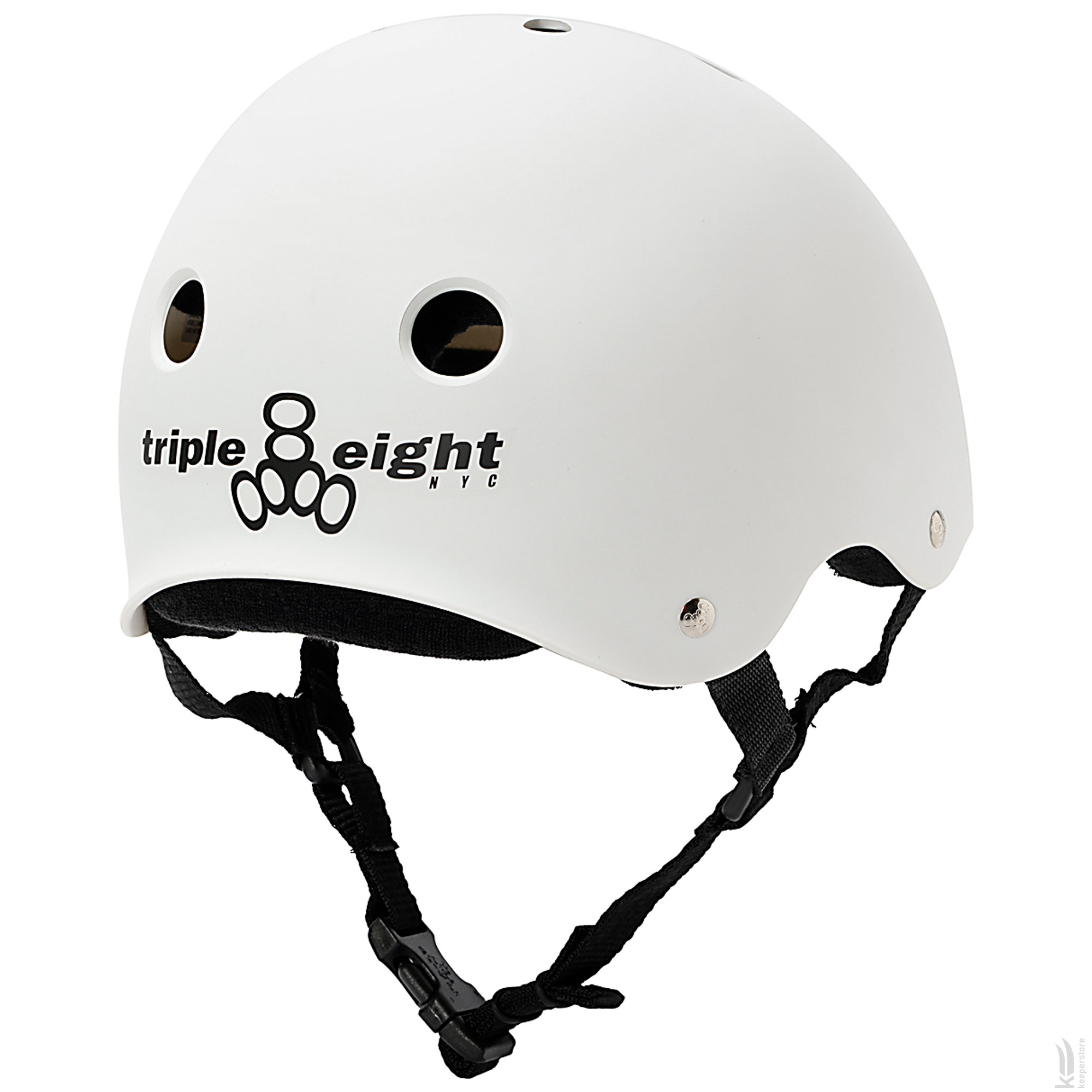 Triple8 Sweatsaver White Rubber (M) - фото 5 Шлем Triple8 Sweatsaver White Rubber (M) отзывы - изображения 5