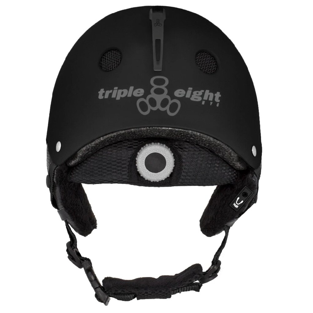 Шлем Triple8 Halo Snow Standart Black Rubber (S/M) цена 1607.00 грн - фотография 2