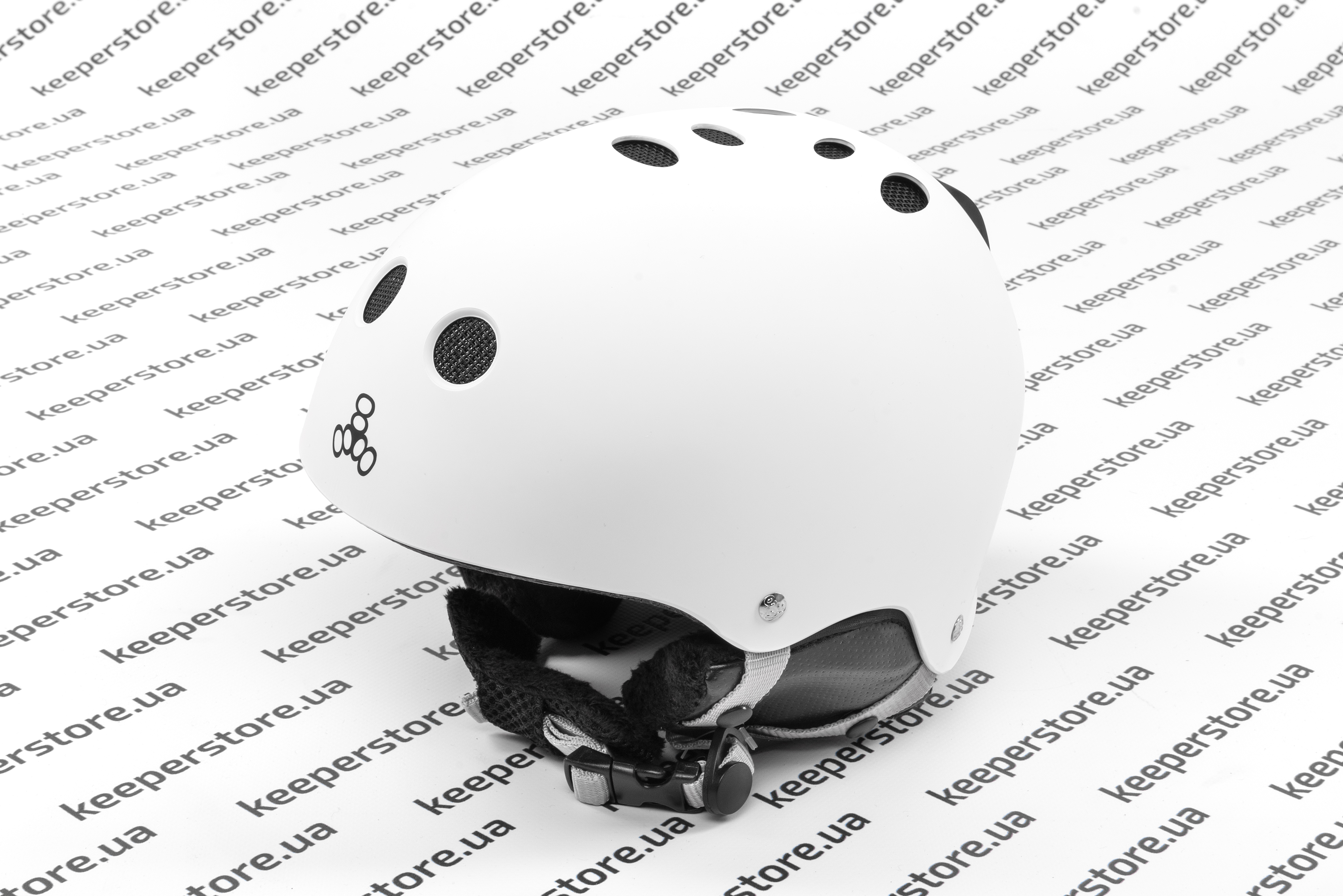 Шлем Triple8 Halo Snow Standart White Rubber (S/M) цена 2173.50 грн - фотография 2
