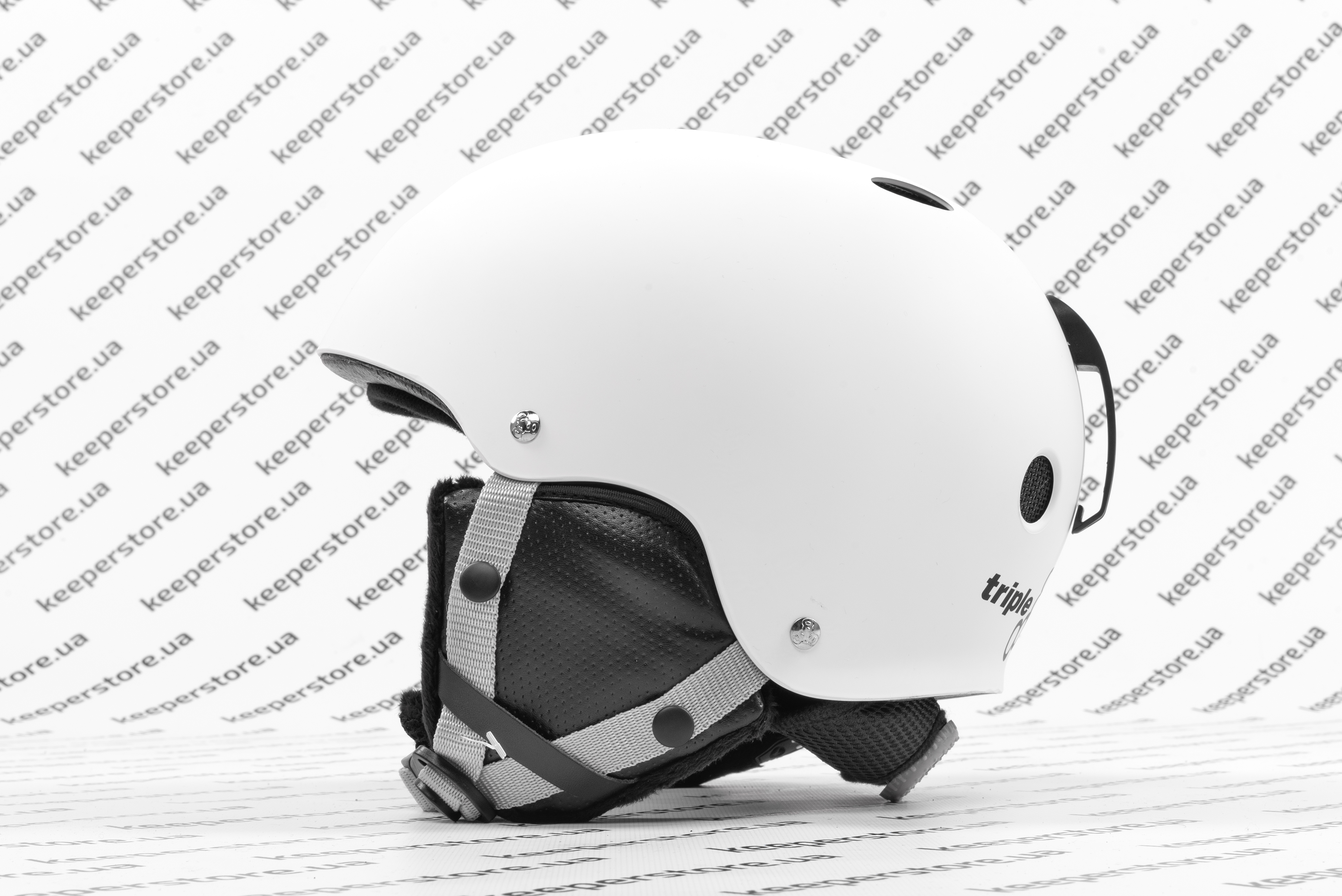 в продаже Шлем Triple8 Halo Snow Standart White Rubber (S/M) - фото 3