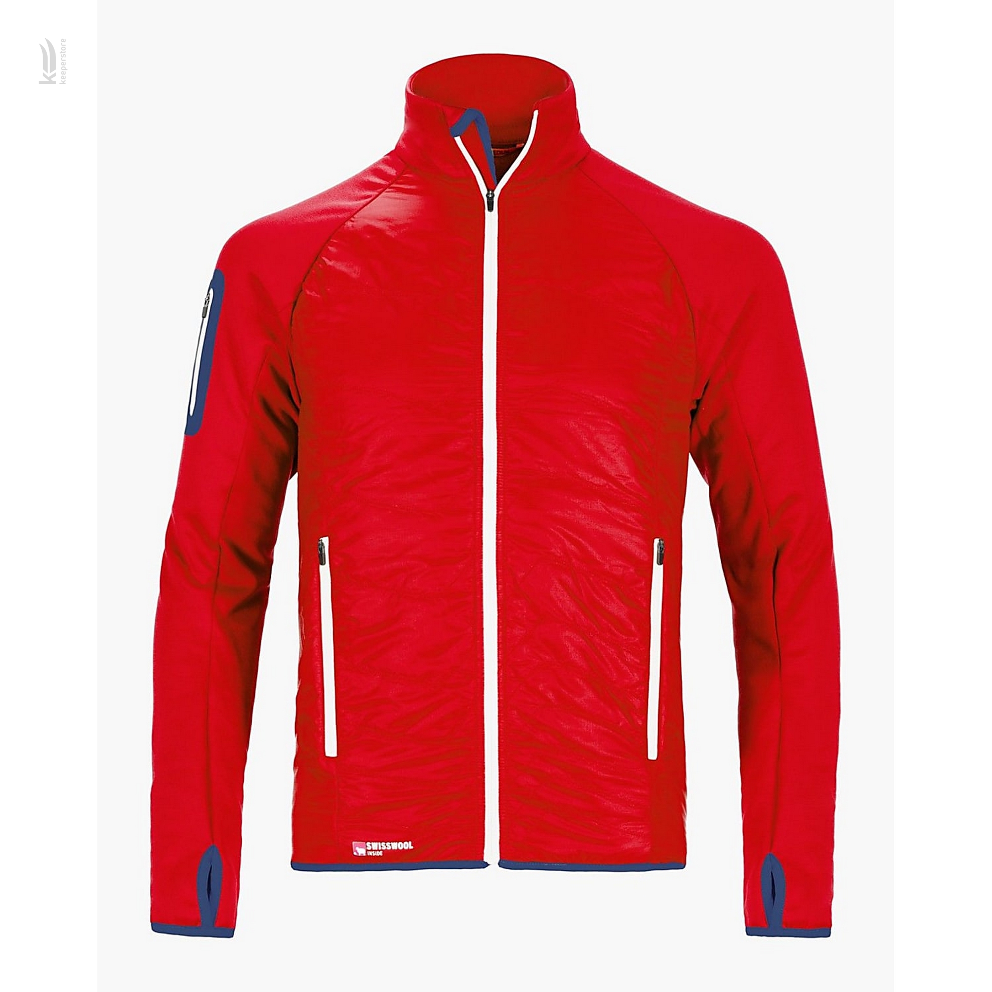 Зимняя непромокаемая куртка Ortovox Swisswool Hybrid Red Wine M (XL)