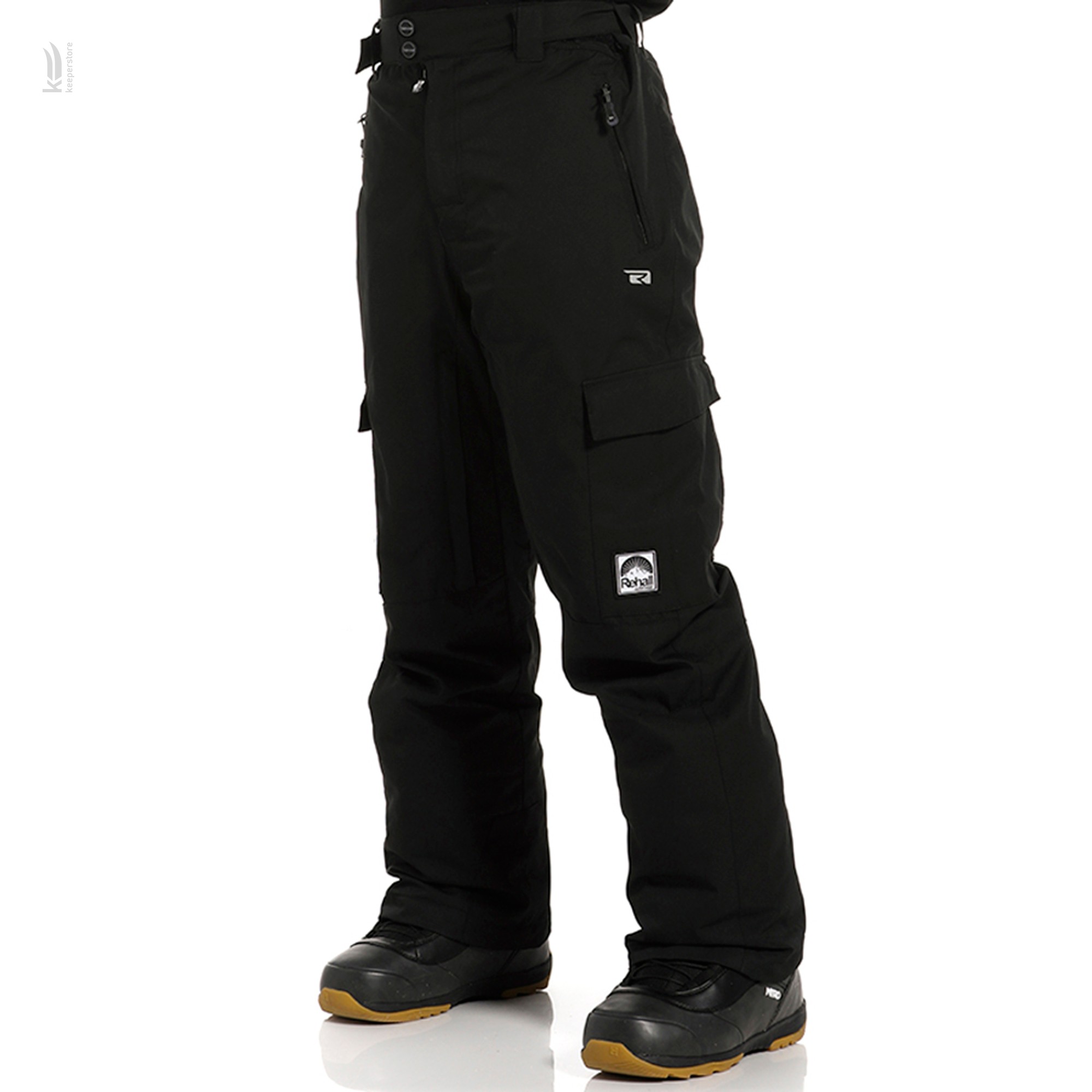Rehall EDGE-R Snowpants Mens Black (L) - фото 1 Штаны Rehall EDGE-R Snowpants Mens Black (L) в интернет-магазине, главное фото