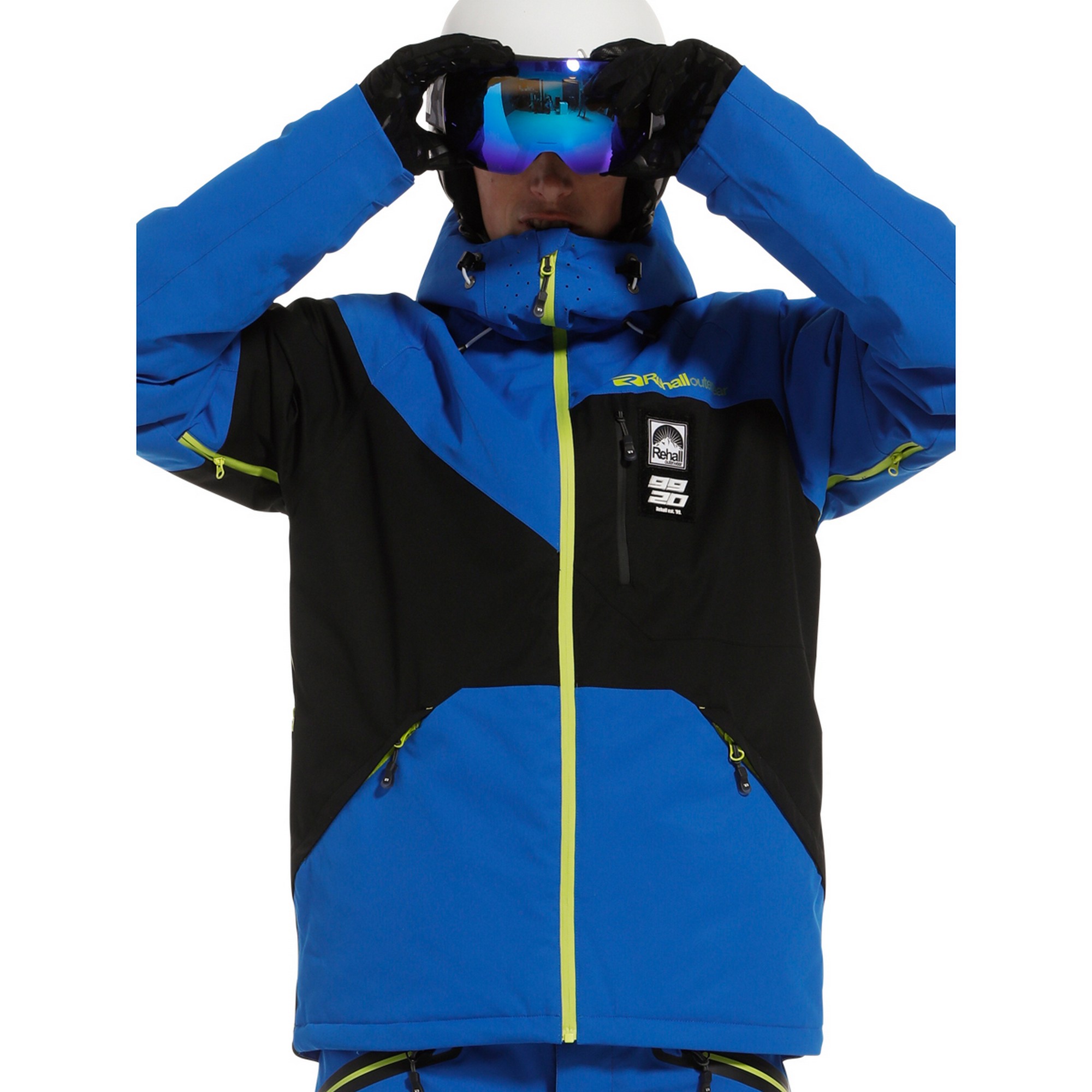 Куртка Rehall MAINE-R Snowjacket Mens Reflex Blue (XL) інструкція - зображення 6