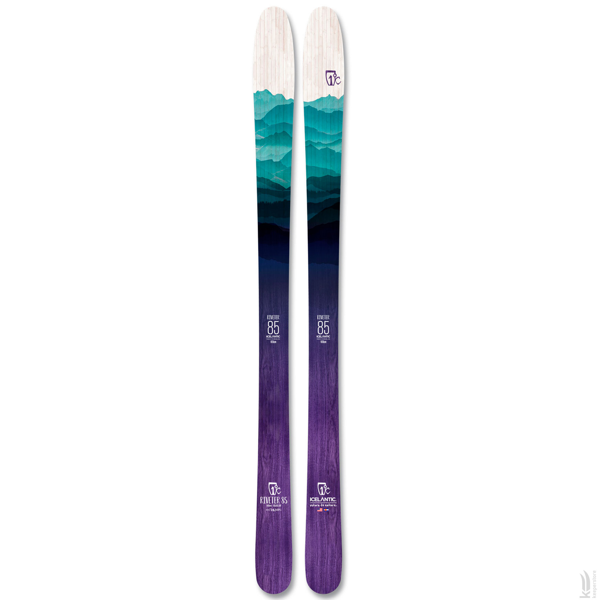 Лыжи Прокат Icelantic 20/21 Riveter 85 цена 300.00 грн - фотография 2