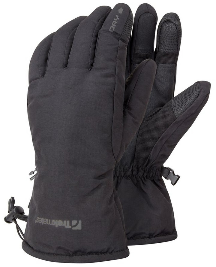 Горнолыжные перчатки унисекс Trekmates Beacon DRY Glove TM-004542 black - L