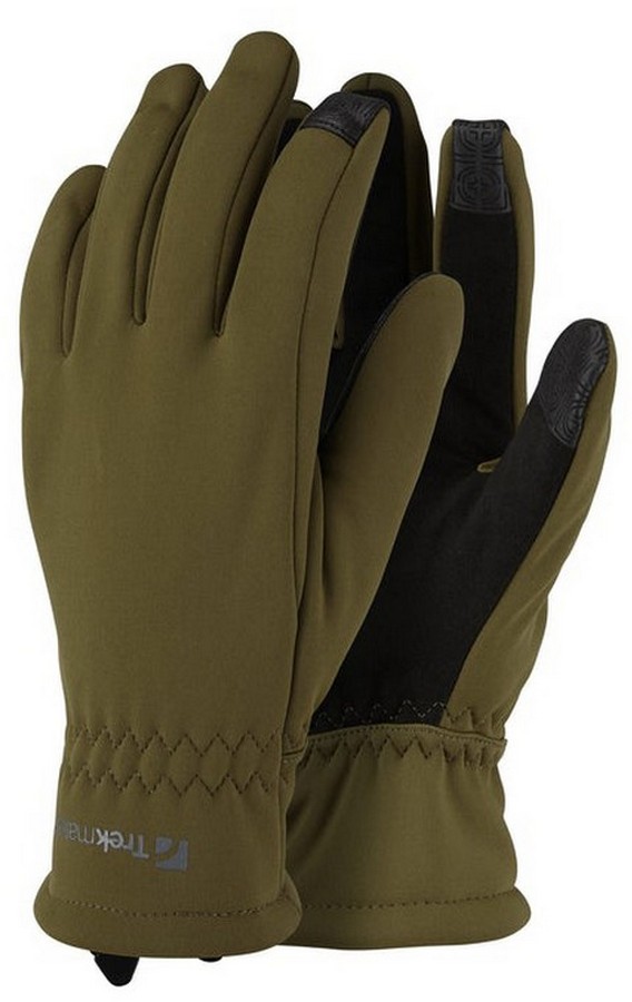 Горнолыжные перчатки унисекс Trekmates Rigg Glove TM-004541 dark olive - M