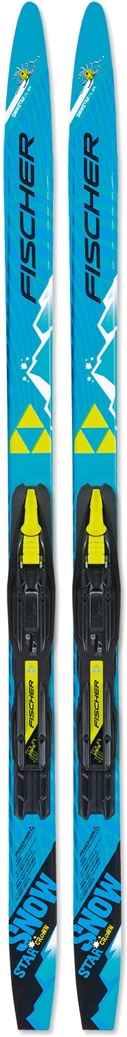 Лыжи для новичков Fischer Snowstar Crown MTDN64520+S70217 110 см