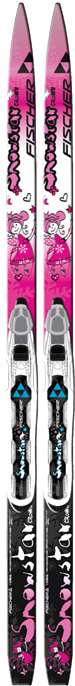Лижі для новачків Fischer Snowstar Pink 110 см