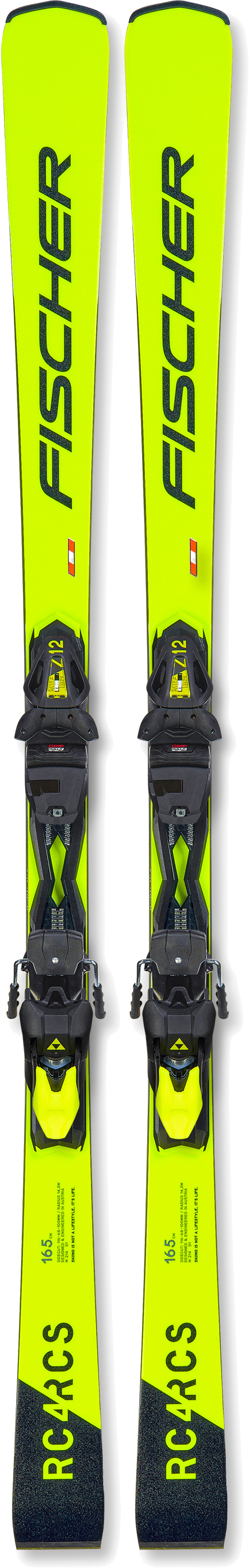 Лыжи для подготовленного склона Fischer RC4 RCS AR + RC4 Z12 PR, T20220 160 см