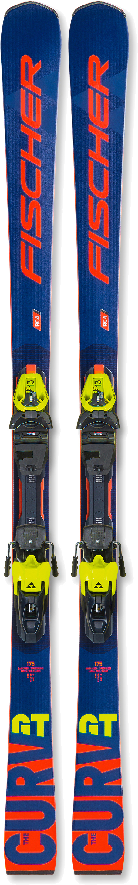Универсальные лыжи Fischer The Curv GT MT + RX 13 PR T20021 175 см