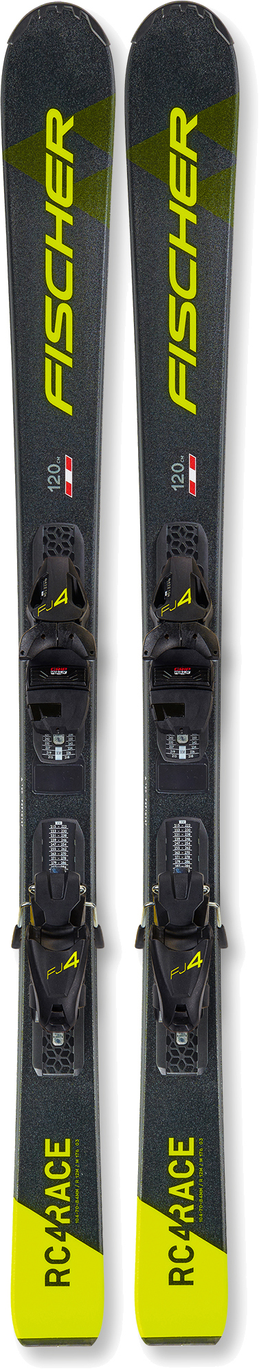 Лыжи для подготовленного склона Fischer RC4 Race Slr Jr (130-150) + FJ7 AC SLR 140 см