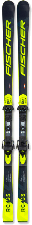 Лыжи для подготовленного склона Fischer RC4 WC GS Jr (152-166) M/O + RC4 Z11 FF, Т00720 159 см