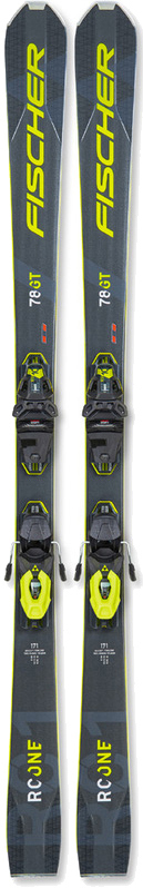 Лыжи твин-тип Fischer RC ONE 78 GT TPR + RSW 10 PR T40721 173 см
