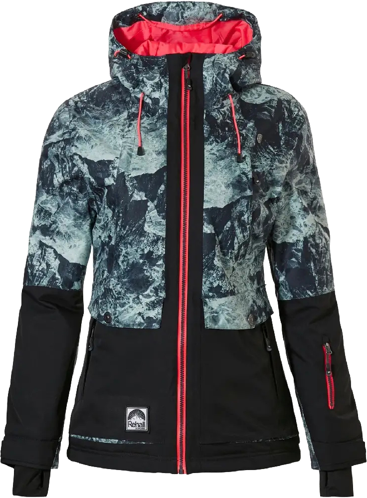 Женская непромокаемая куртка Rehall Luna W Green Gletsjer 2022 (L)