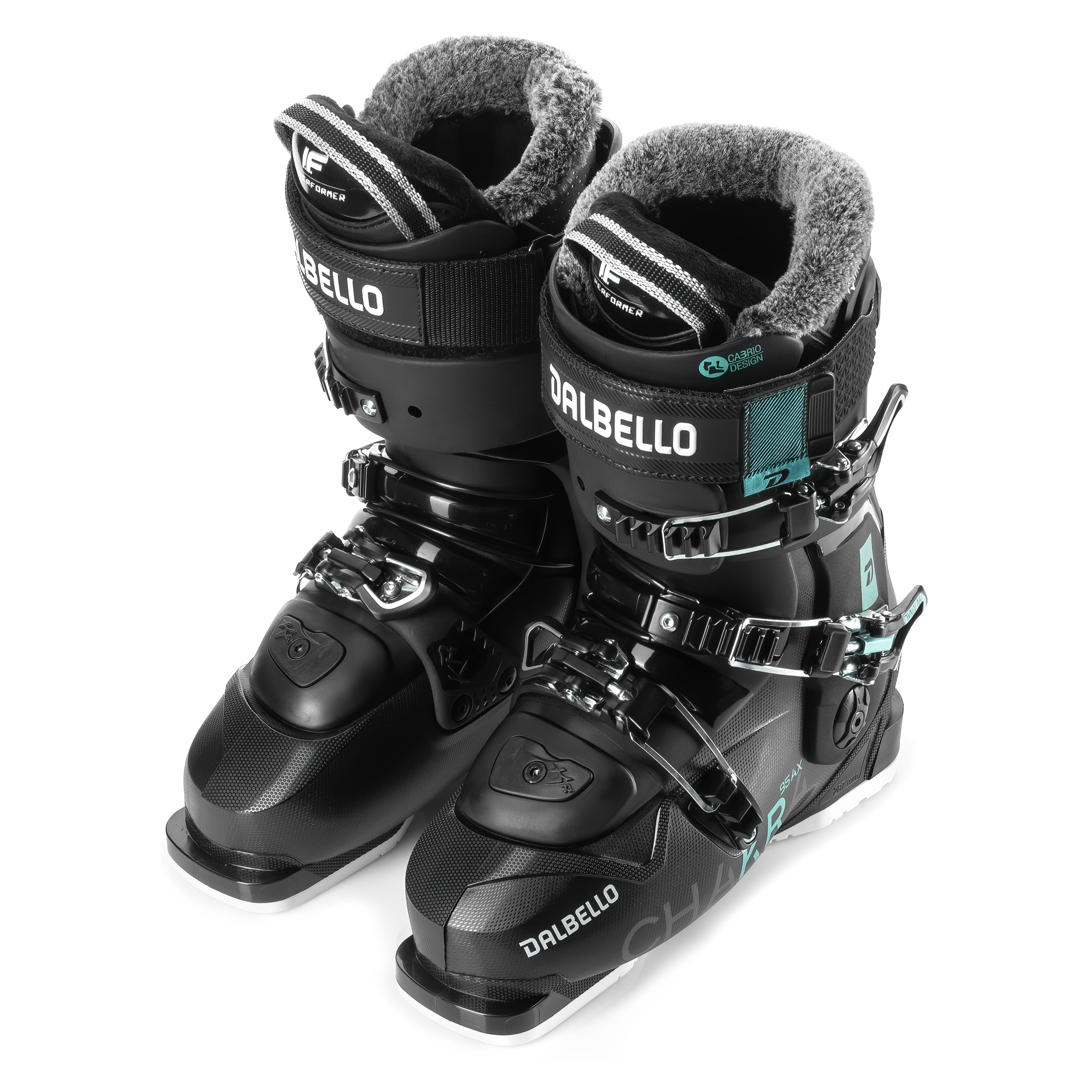 Жіночі лижні черевики Dalbello Chakra AX 95 Black (255)