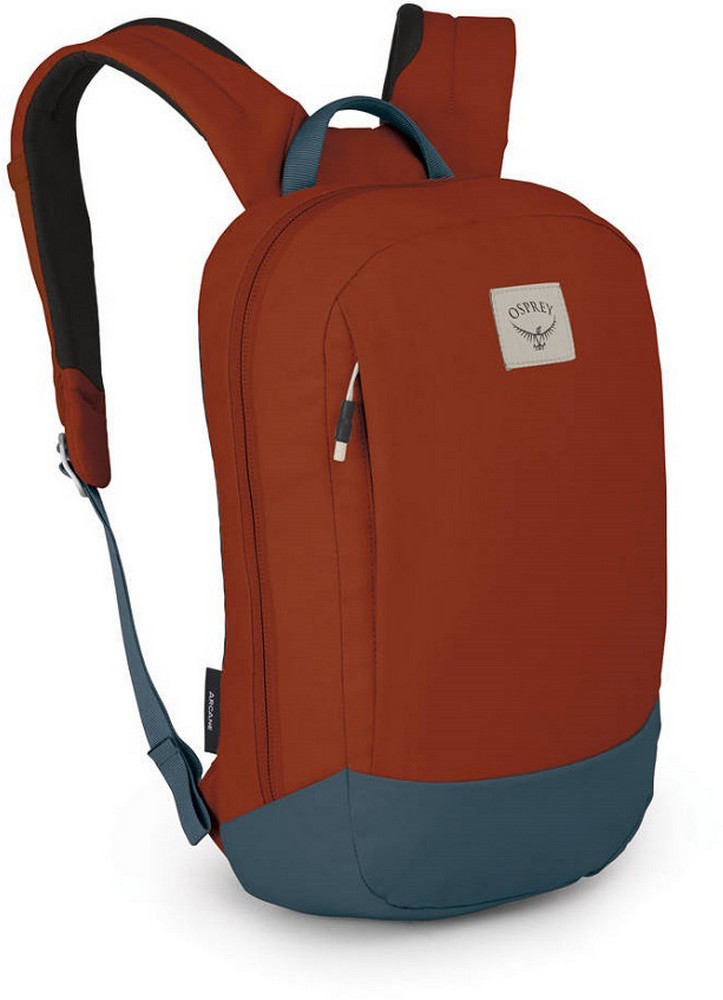 Помаранчевий рюкзак Osprey Arcane Small Day Umber Orange/Stargazer Blue
