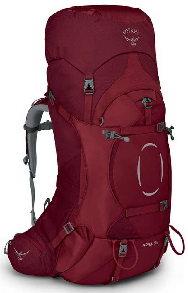 Рюкзак для альпинизма Osprey Ariel 55 Claret Red - XS/S