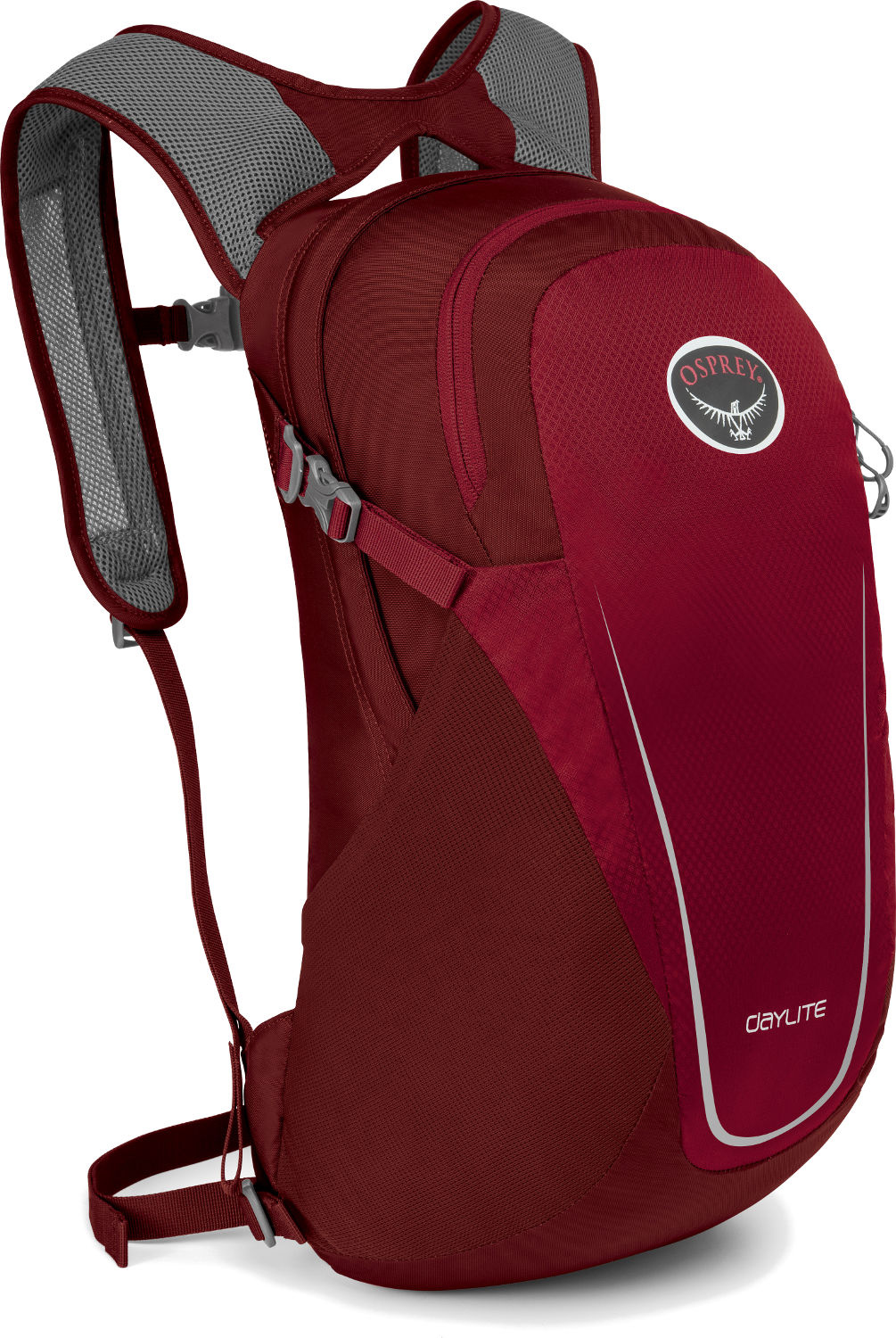Нейлоновый туристический рюкзак Osprey Daylite 13 (2020) Real Red