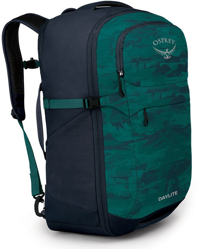 Полиэстеровый рюкзак Osprey Daylite Carry-On Travel Pack 44 Night Arches Green