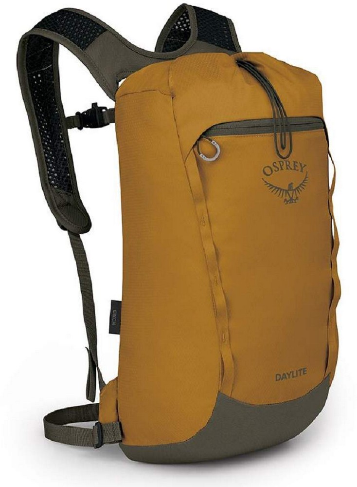 Нейлоновый туристический рюкзак Osprey Daylite Cinch Pack Teakwood Yellow
